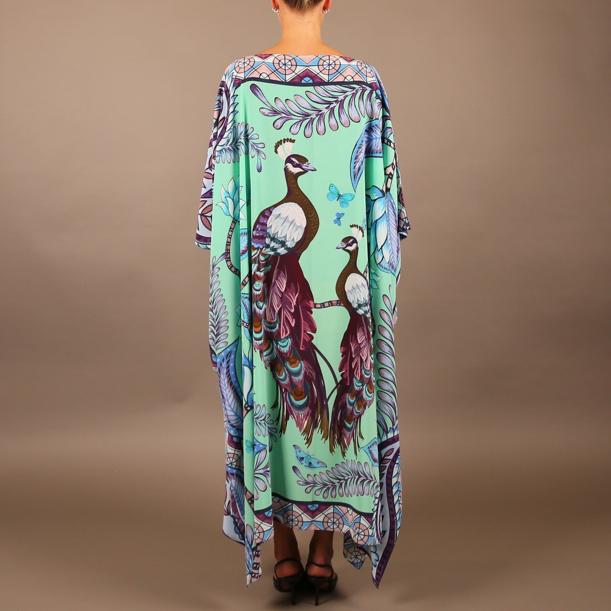 AZURE SILK TUNIC