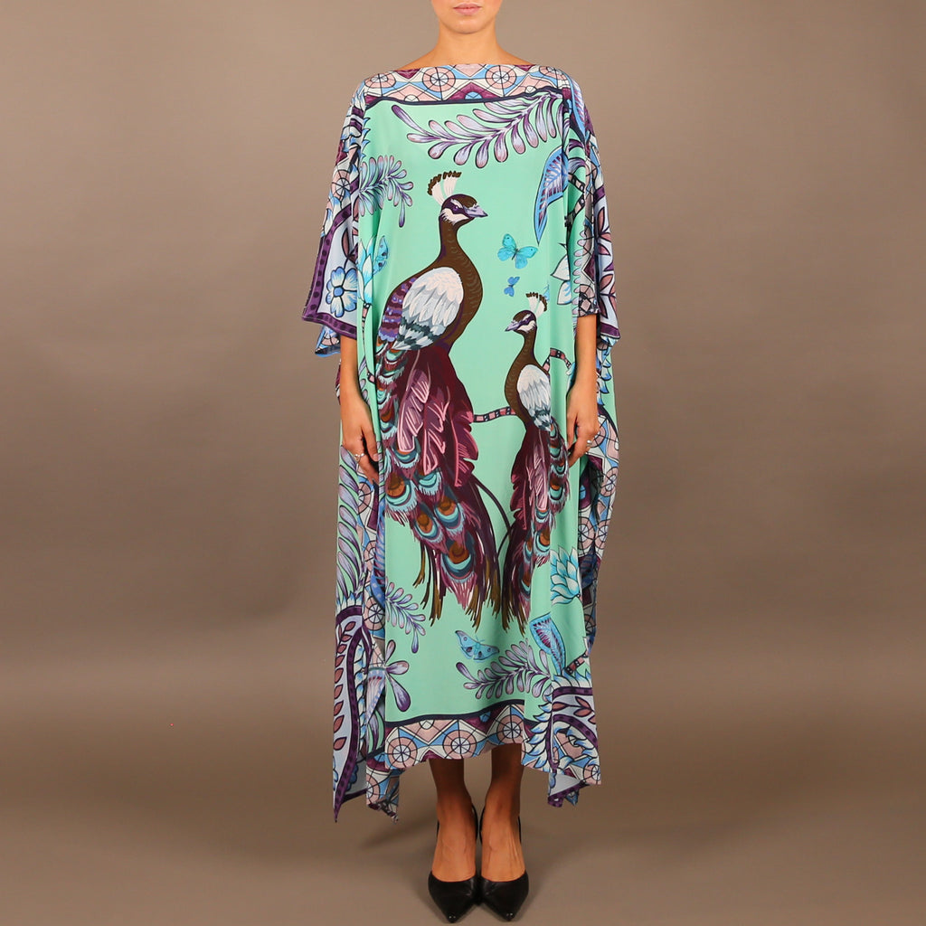 AZURE SILK TUNIC