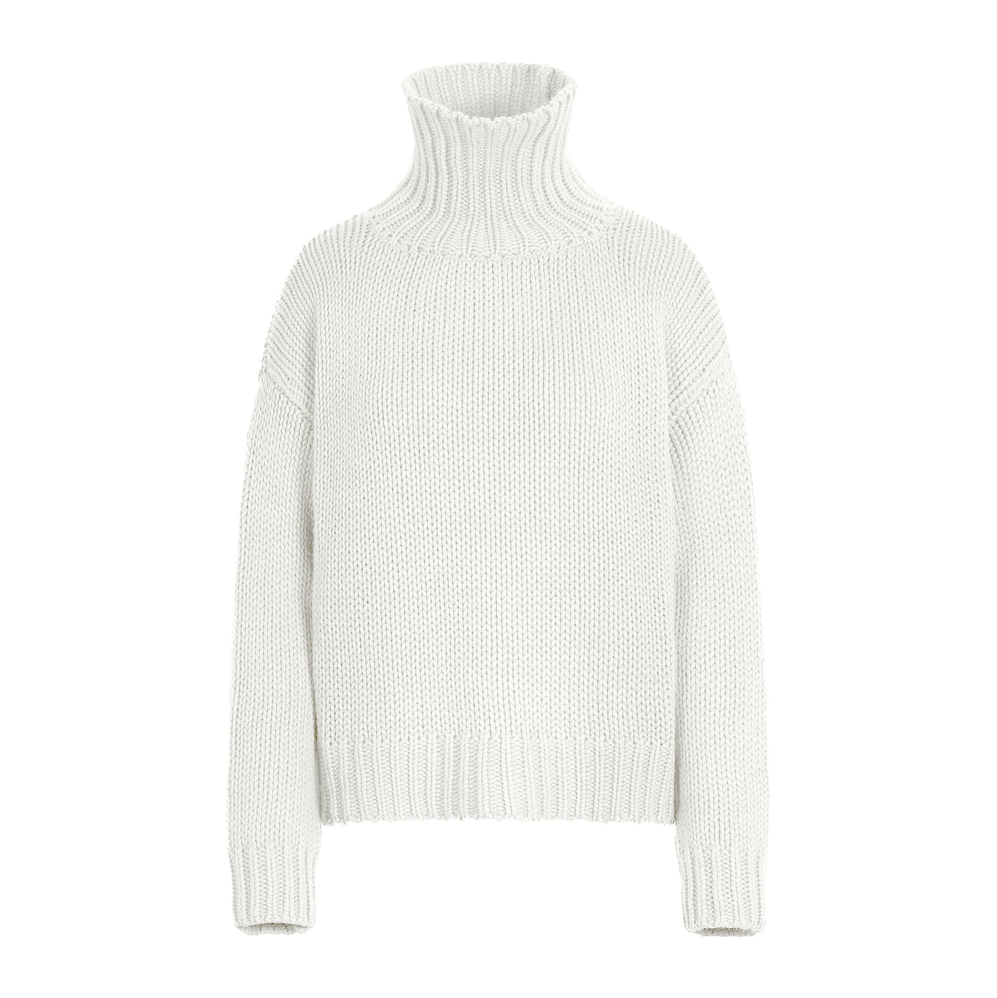 GABRIELLE SWEATER - CHALK