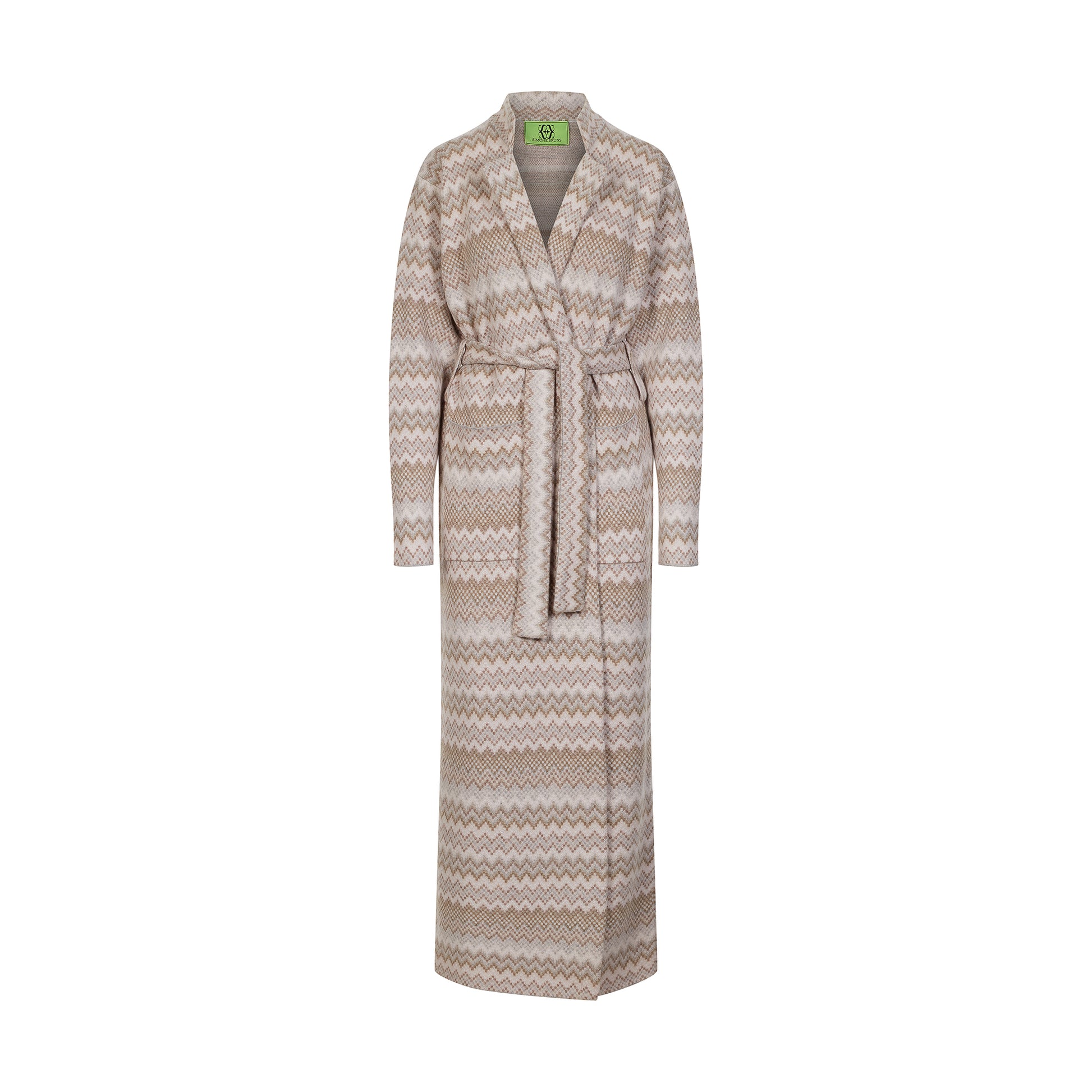 MAISON CARDIGAN - PINK/GREY
