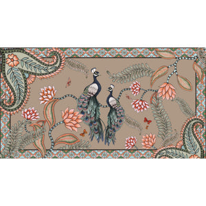 AZURE CASHMERE SCARF - TAUPE