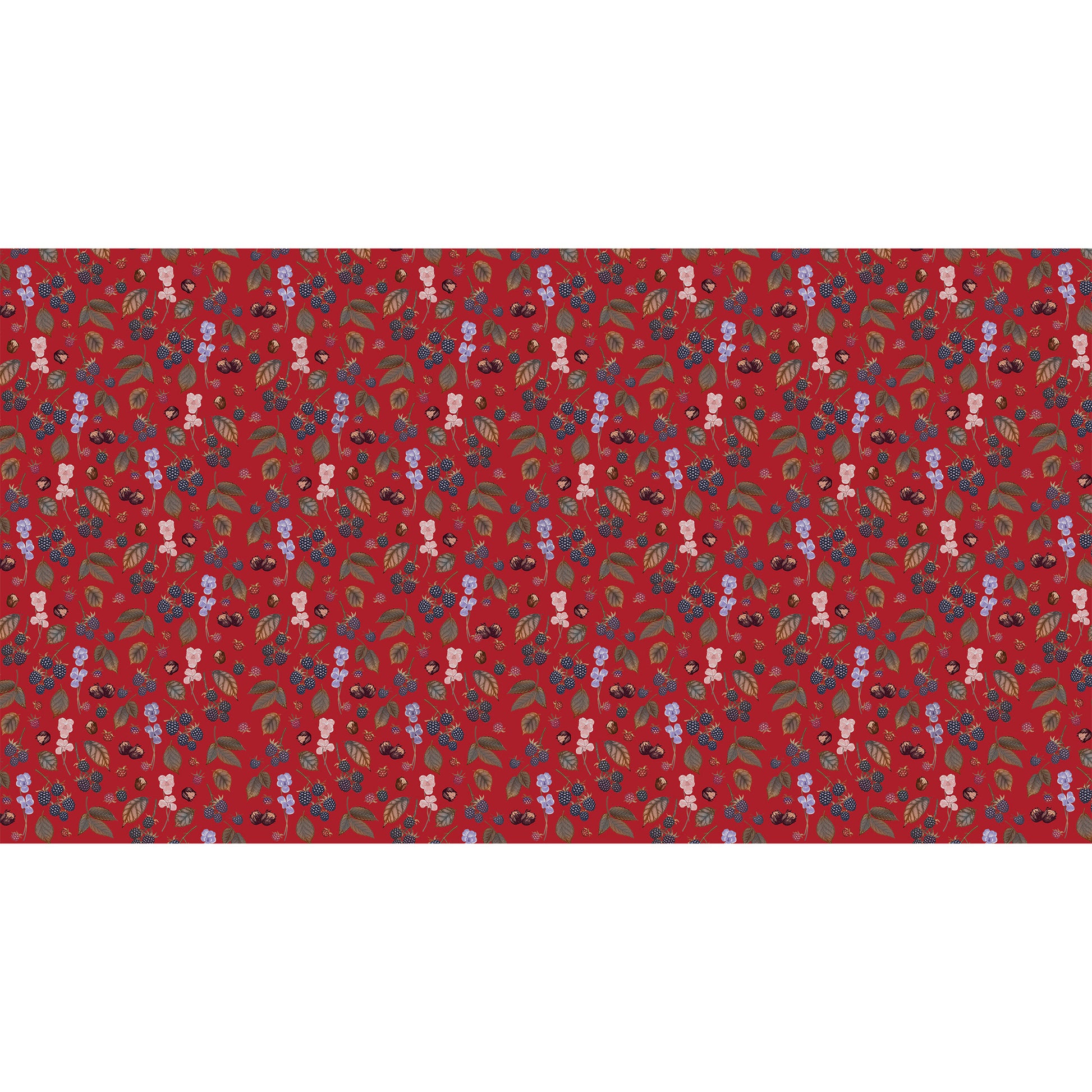 BERRY CASHMERE SCARF