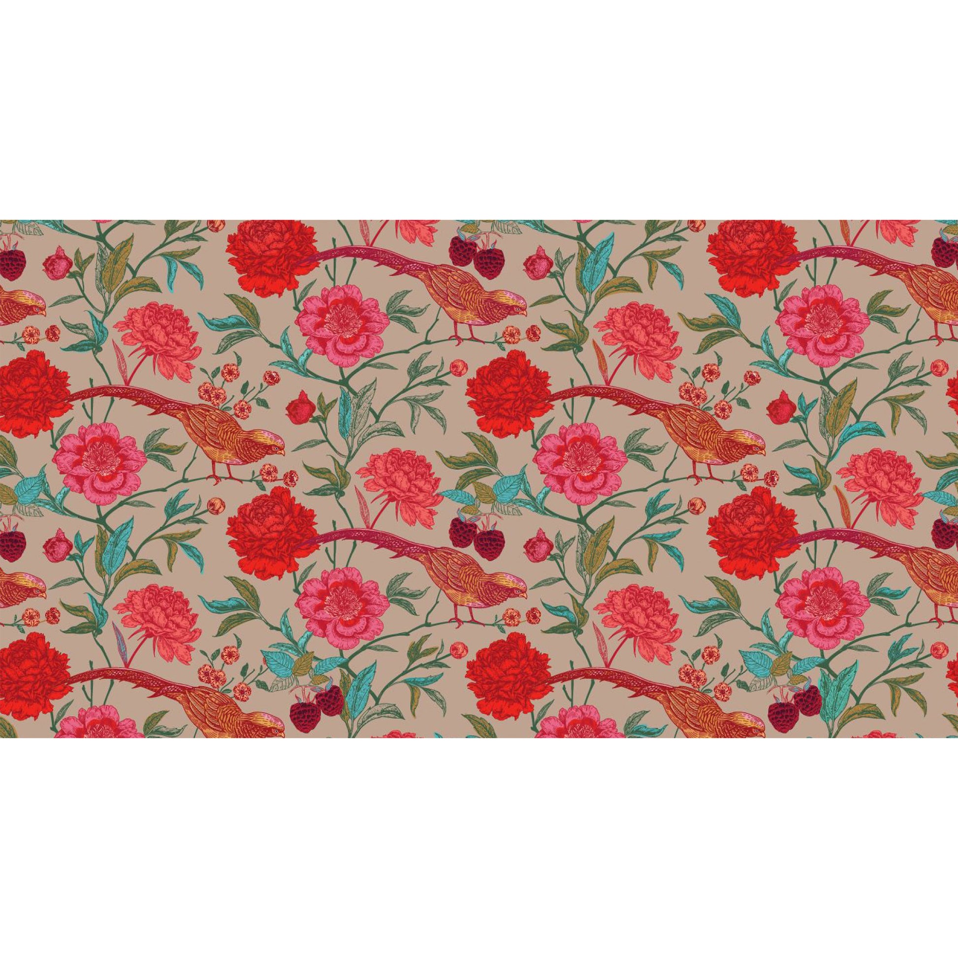 BIRD PARADISE CASHMERE SCARF