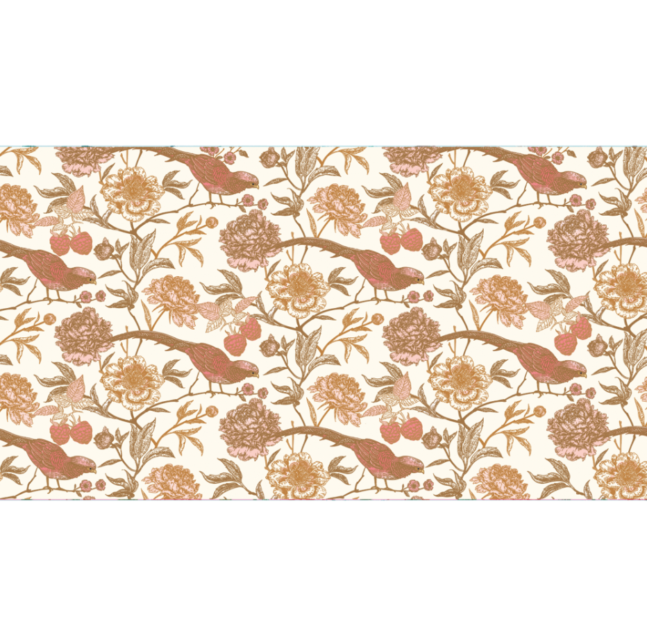 BIRD PARADISE CASHMERE SCARF