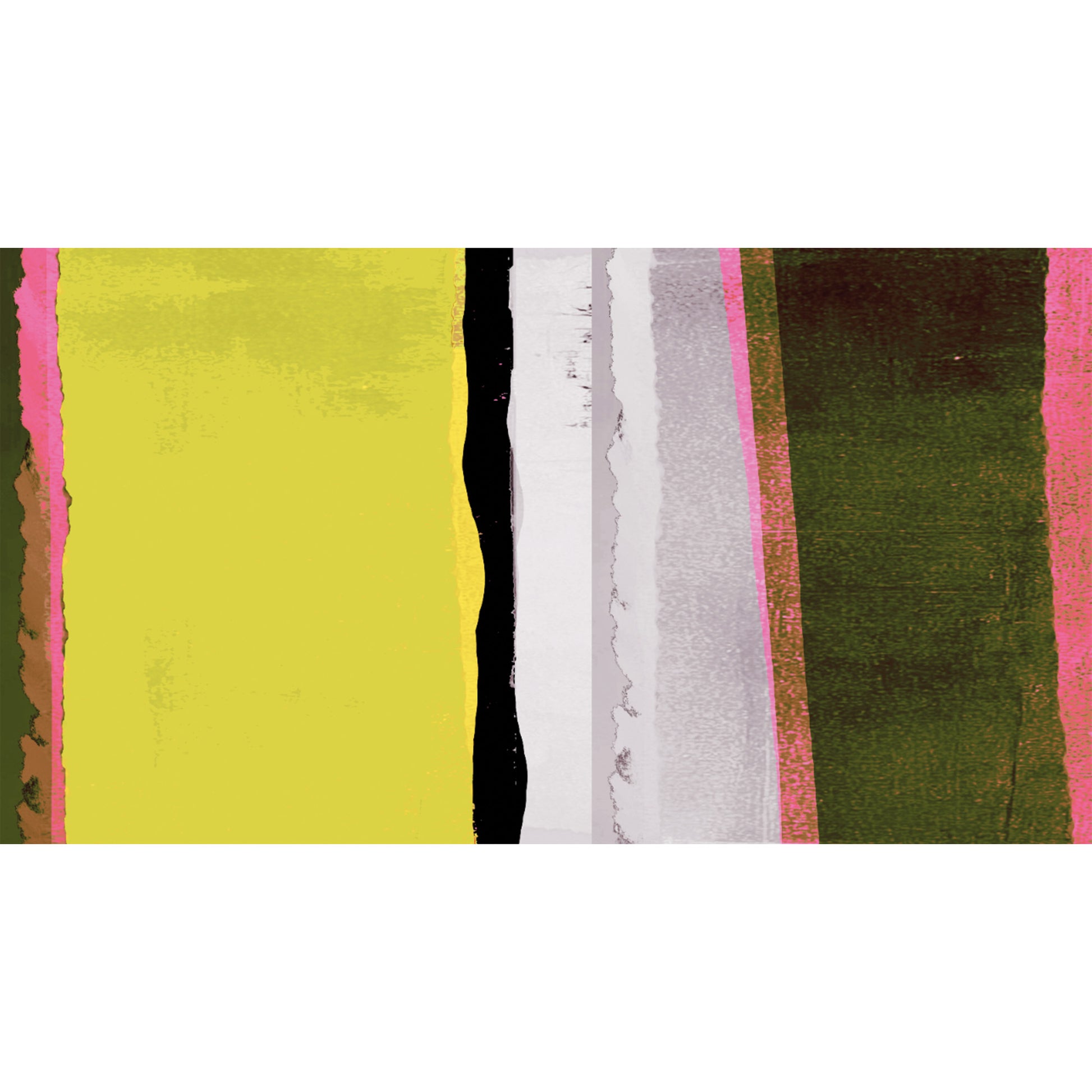 ELFENNIA FELTED SCARF - MAIZE/GREEN