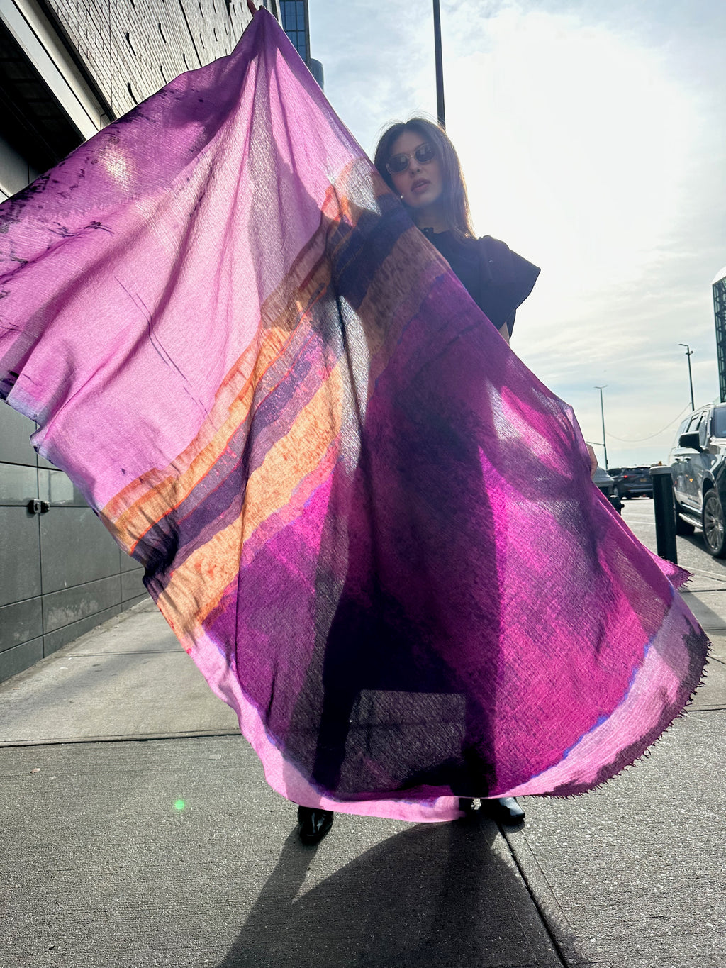 ELFENNIA FELTED SCARF