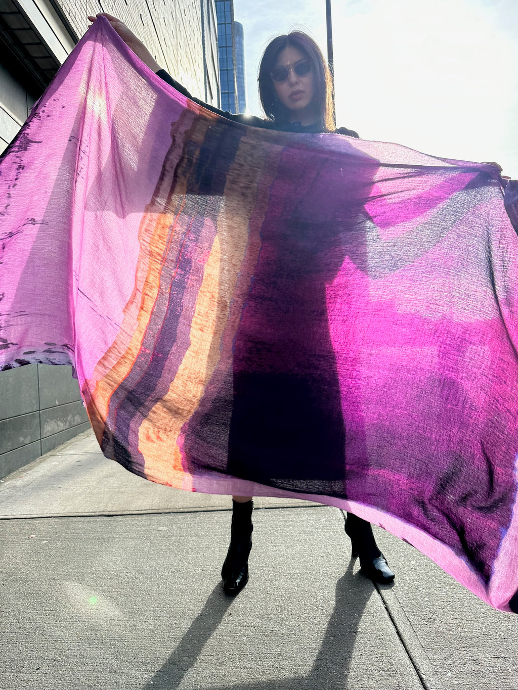 ELFENNIA FELTED SCARF