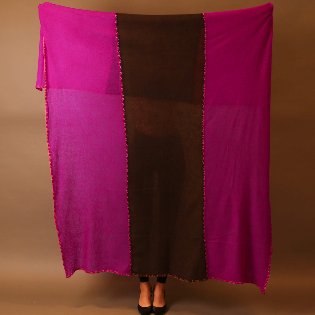 FADILA FELTED CASHMERE SCARF