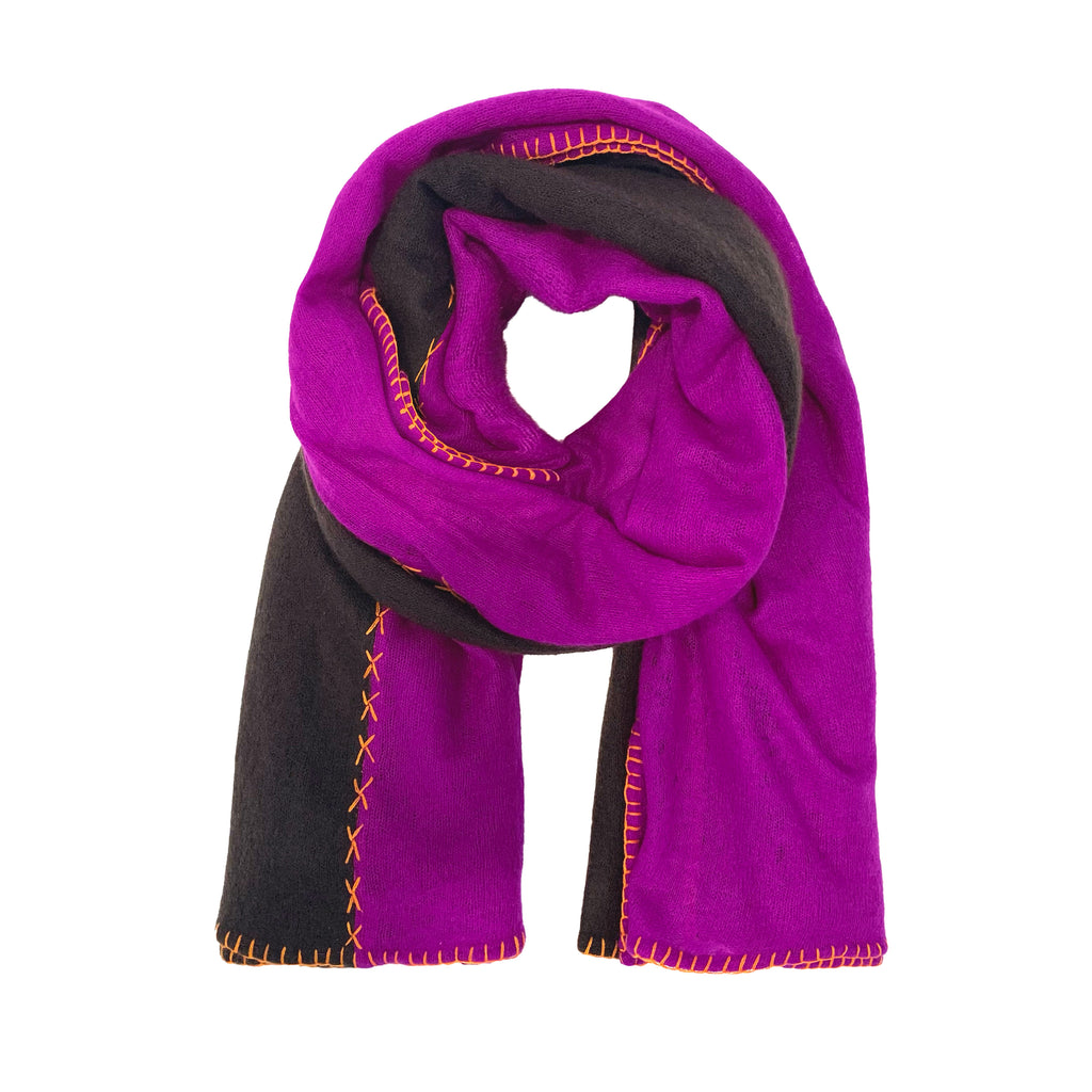 FADILA FELTED CASHMERE SCARF