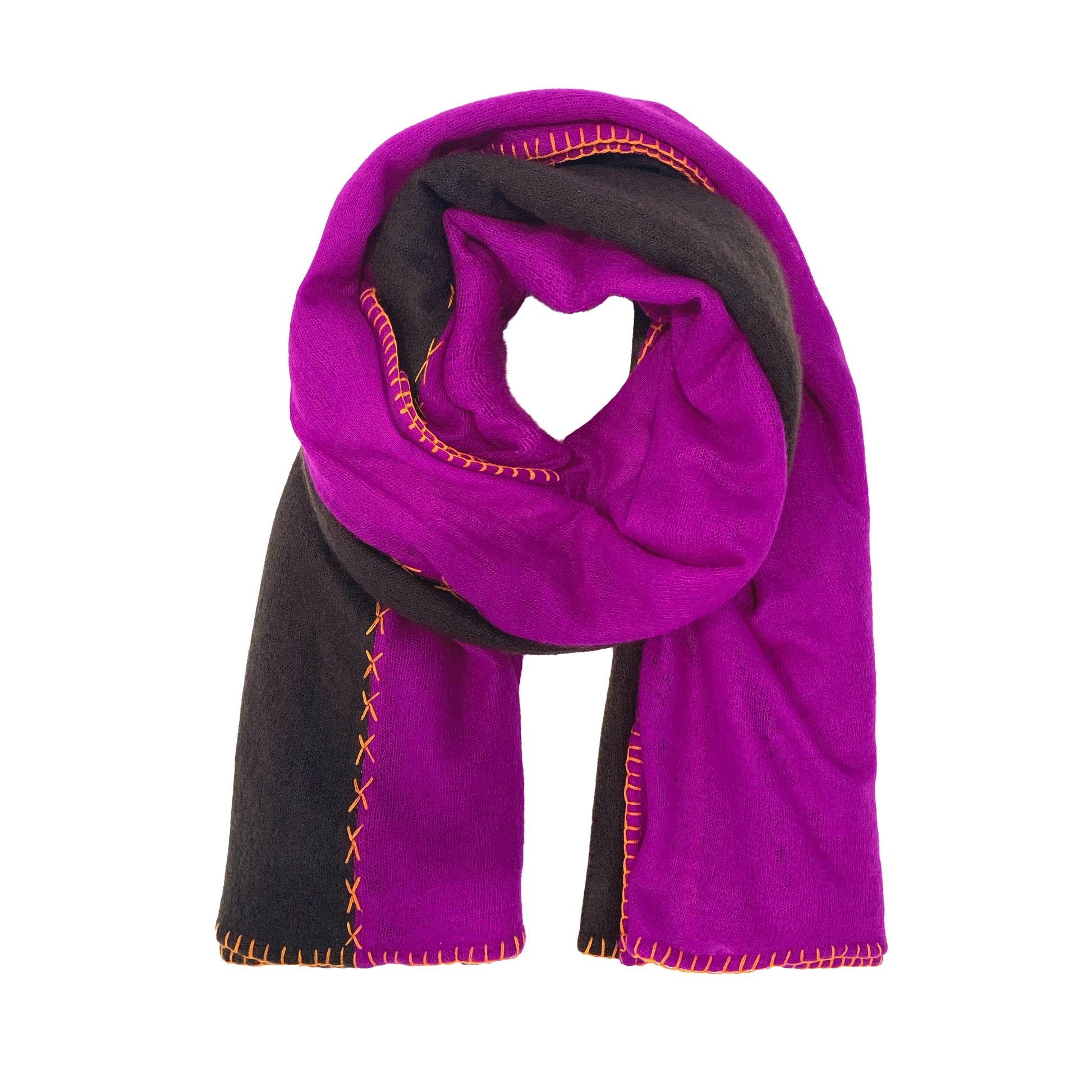 FADILA FELTED CASHMERE SCARF