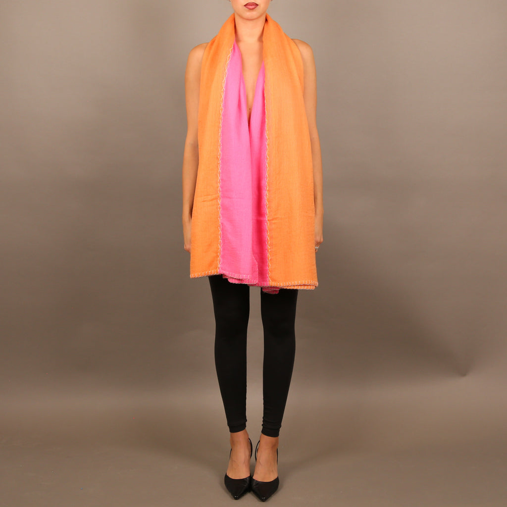 FADILA FELTED CASHMERE SCARF