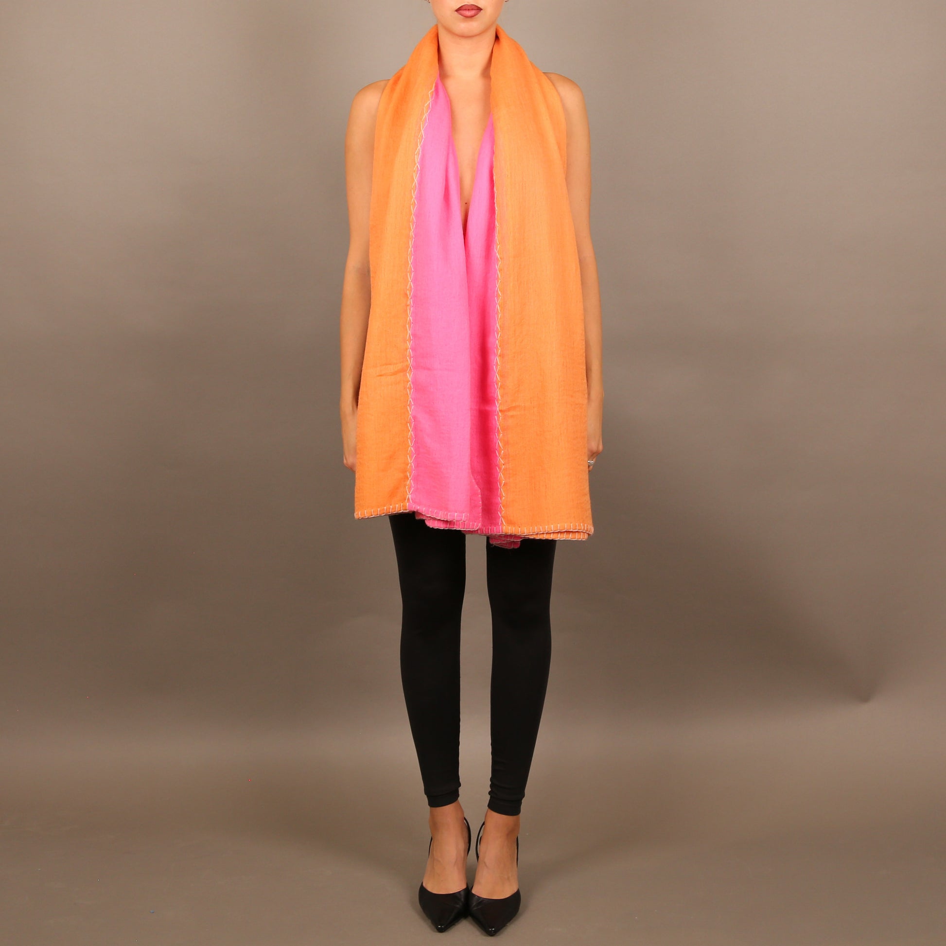 FADILA FELTED CASHMERE SCARF