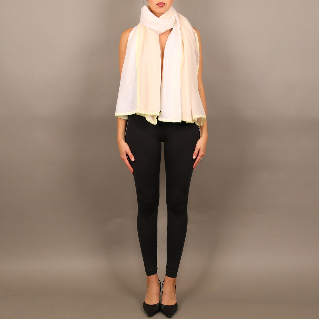 FADILA FELTED CASHMERE SCARF