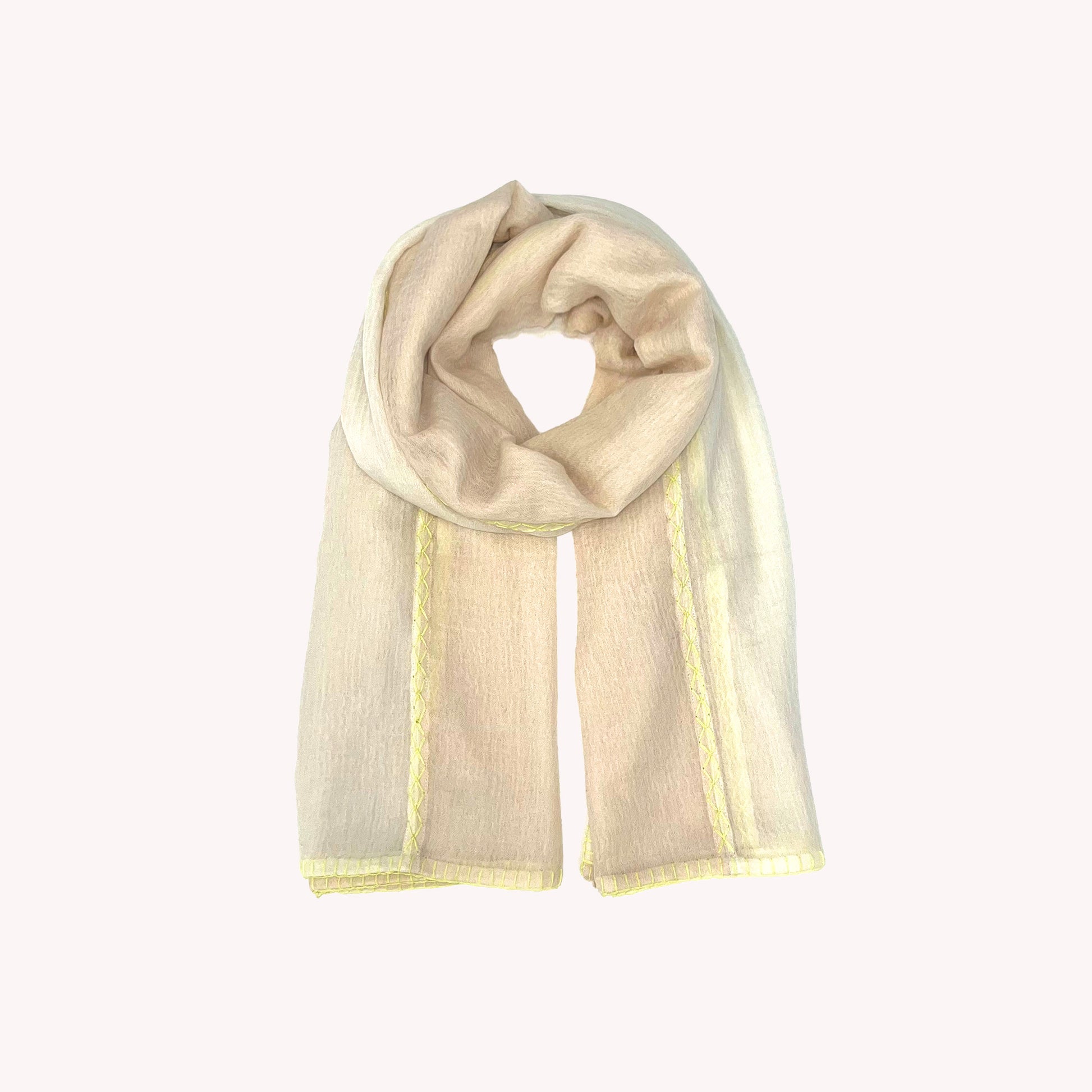 FADILA FELTED CASHMERE SCARF