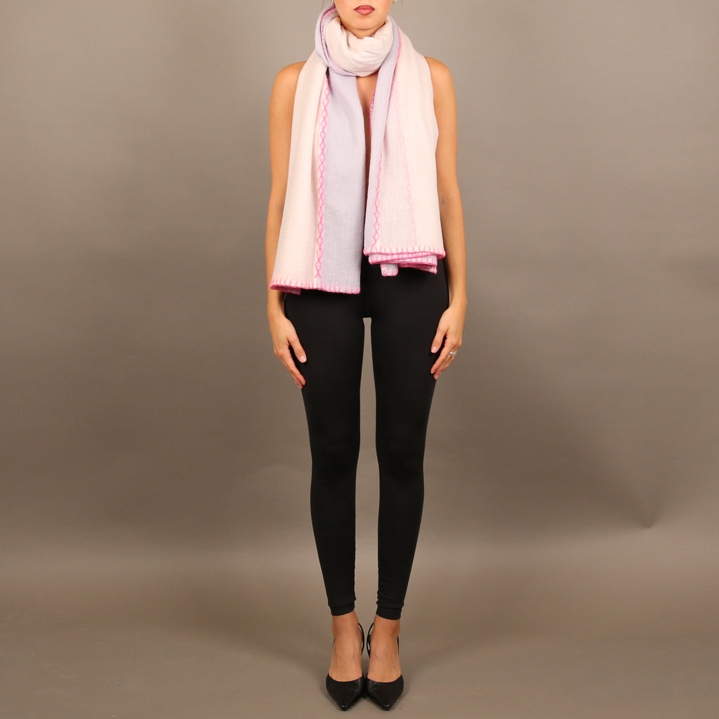 FADILA FELTED CASHMERE SCARF