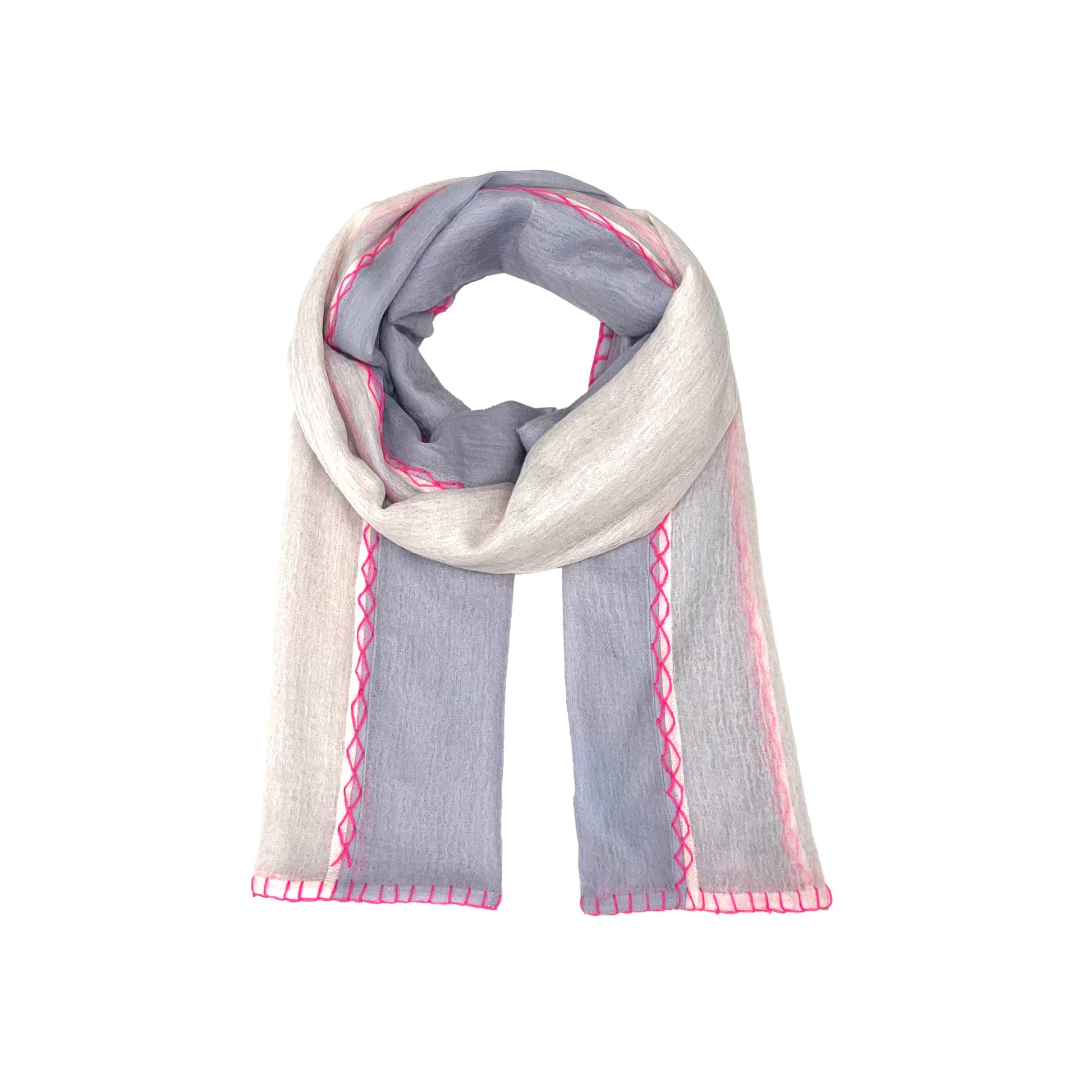 FADILA FELTED CASHMERE SCARF