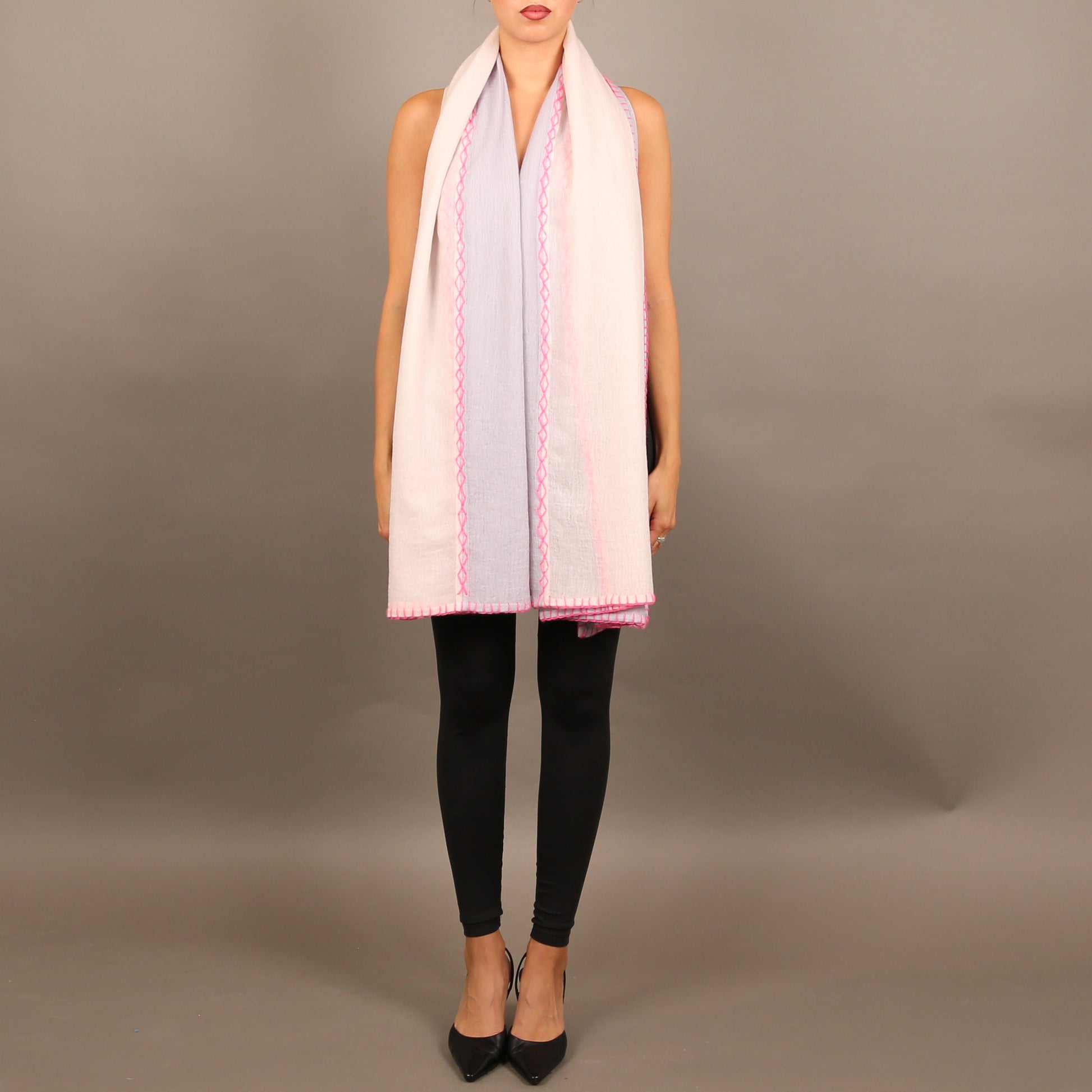 FADILA FELTED CASHMERE SCARF