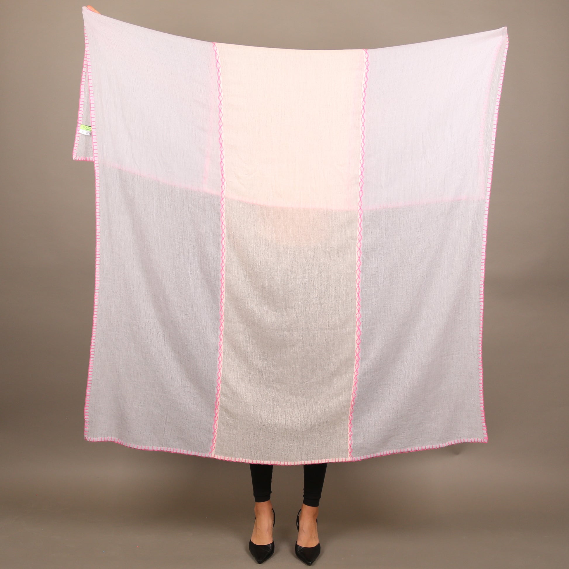 FADILA FELTED CASHMERE SCARF