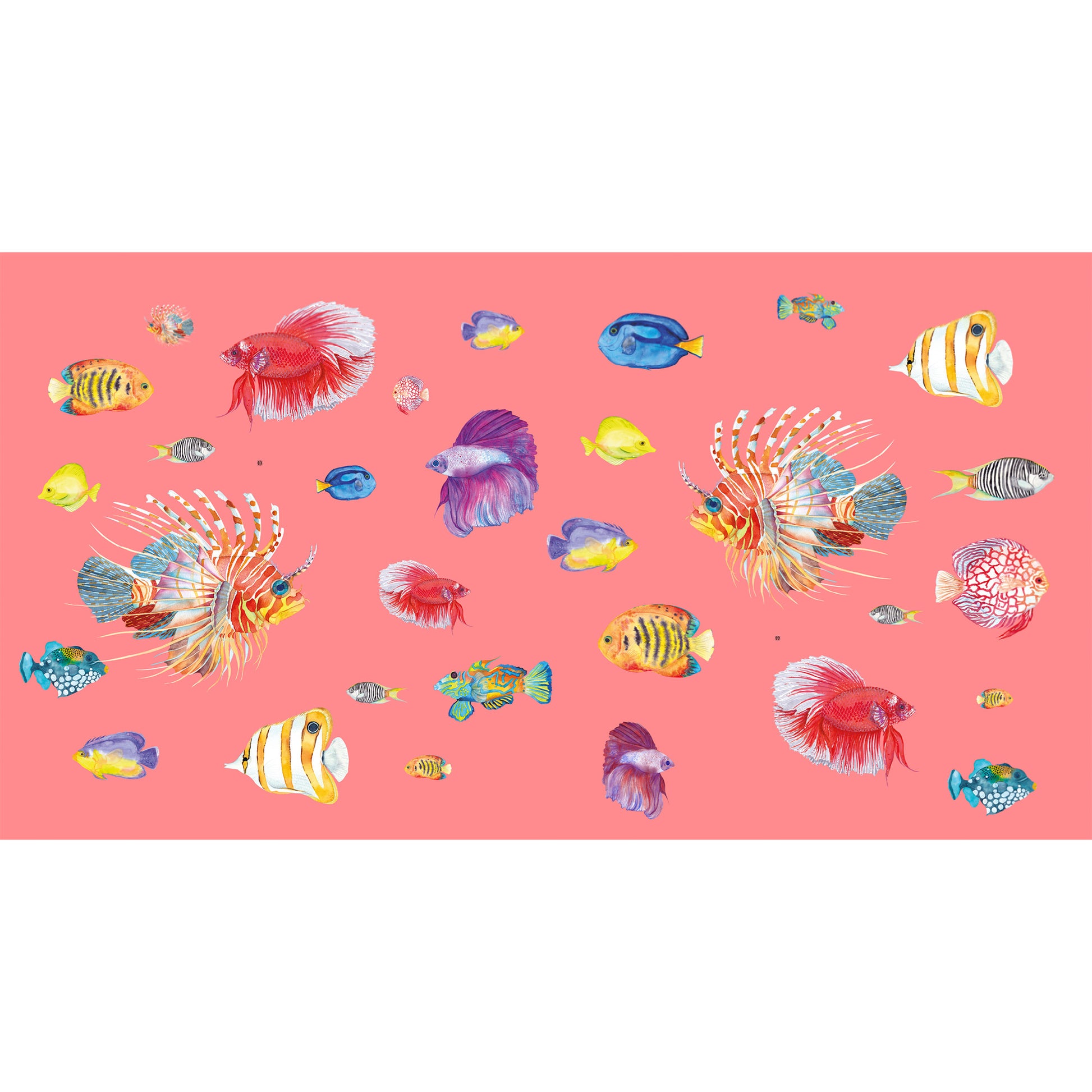 FISH TALE CASHMERE SCARF