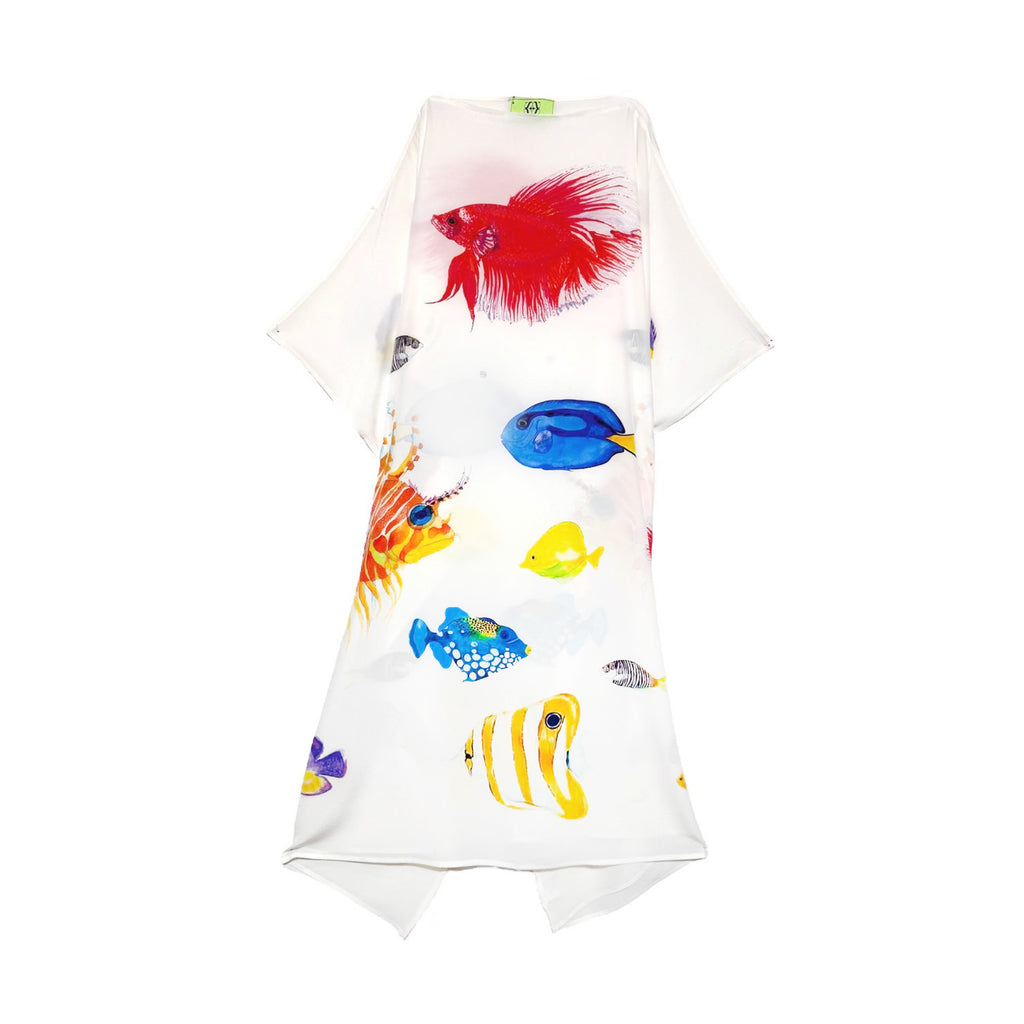 FISHTALE SILK TUNIC