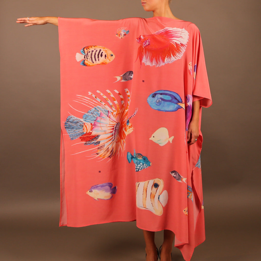 FISHTALE SILK TUNIC