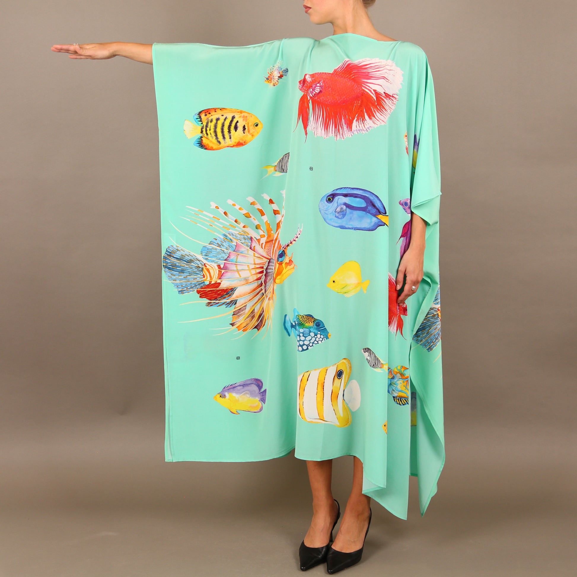 FISHTALE SILK TUNIC