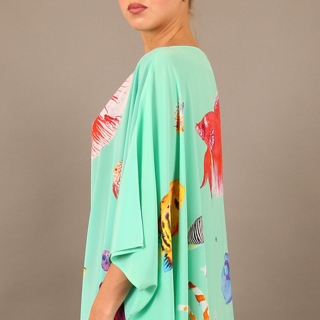 FISHTALE SILK TUNIC