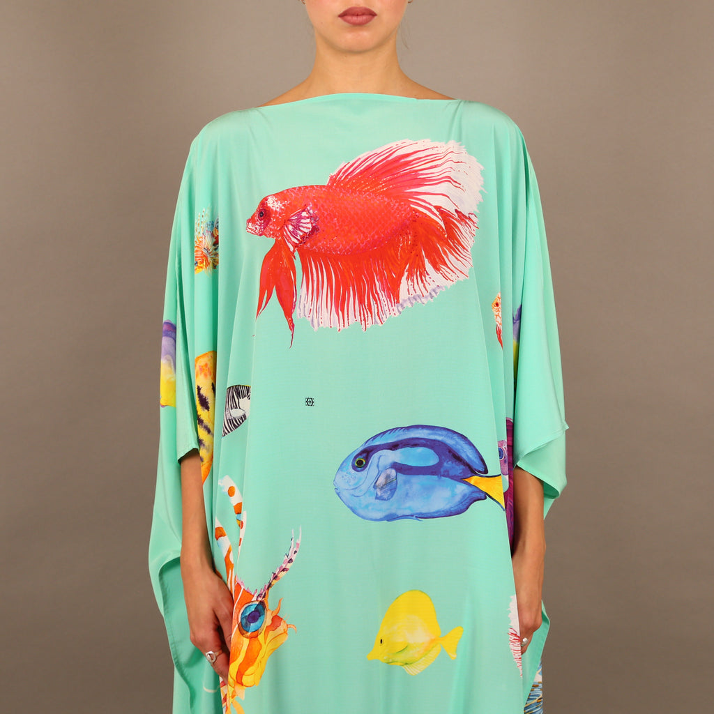 FISHTALE SILK TUNIC