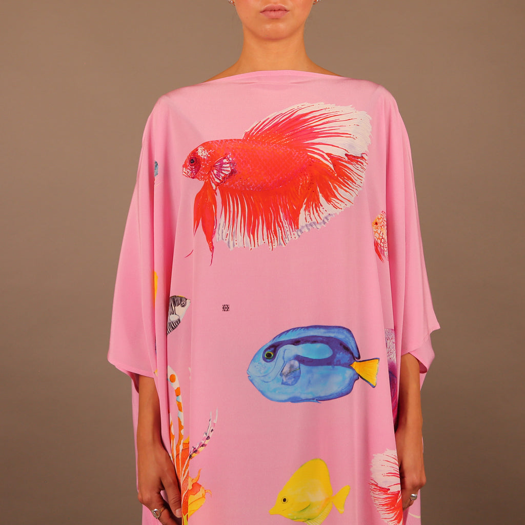 FISHTALE SILK TUNIC