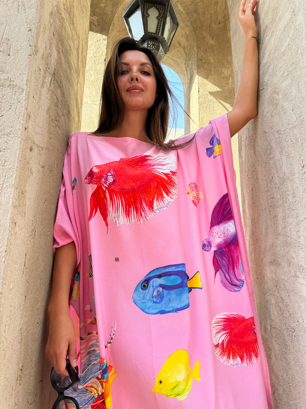 FISHTALE SILK TUNIC