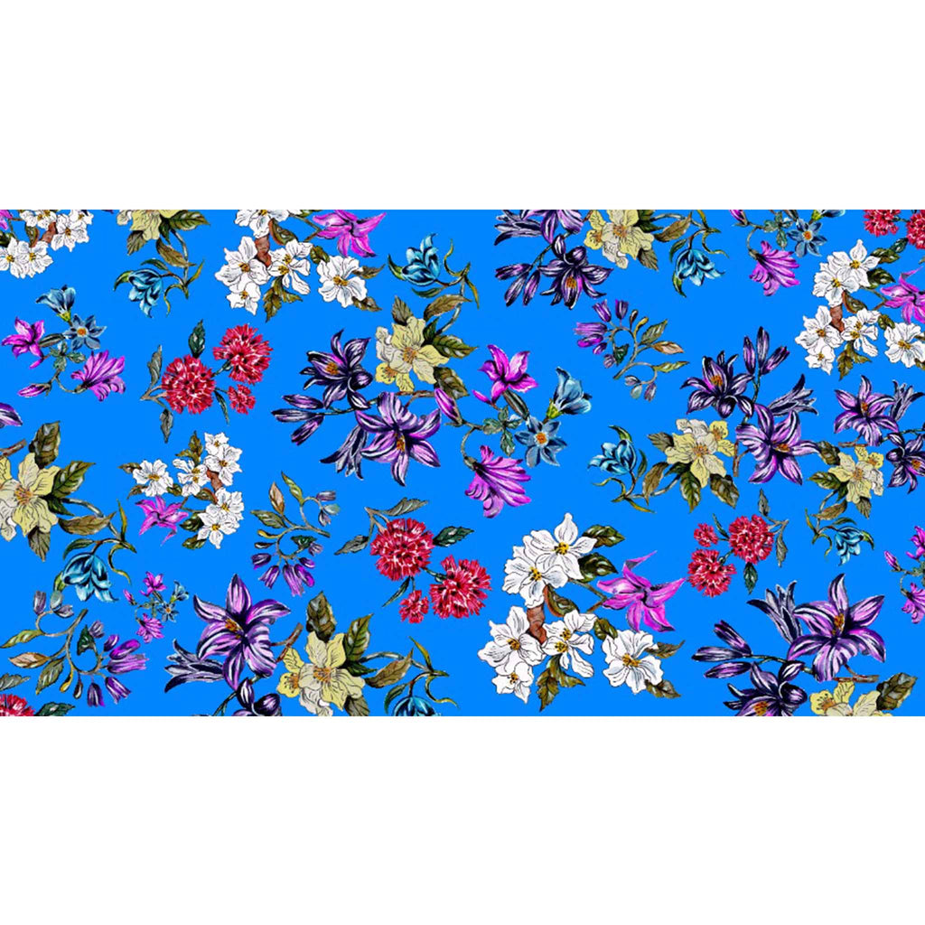 FLORAL CASHMERE SCARF