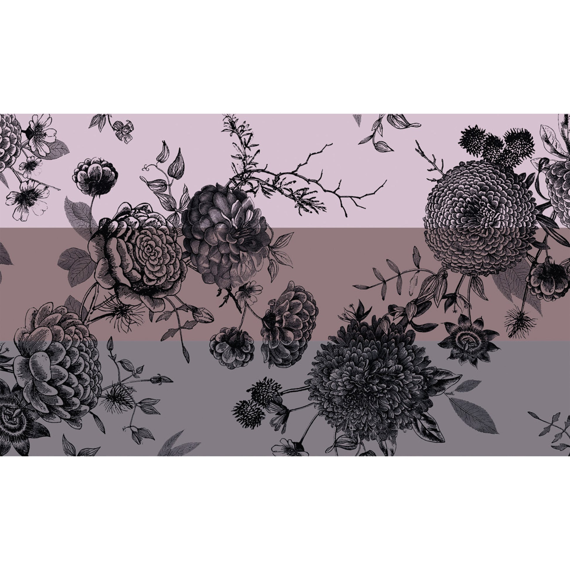 FLOWER EXPLOSION 3 COLOR FELTED CASHMERE SCARF