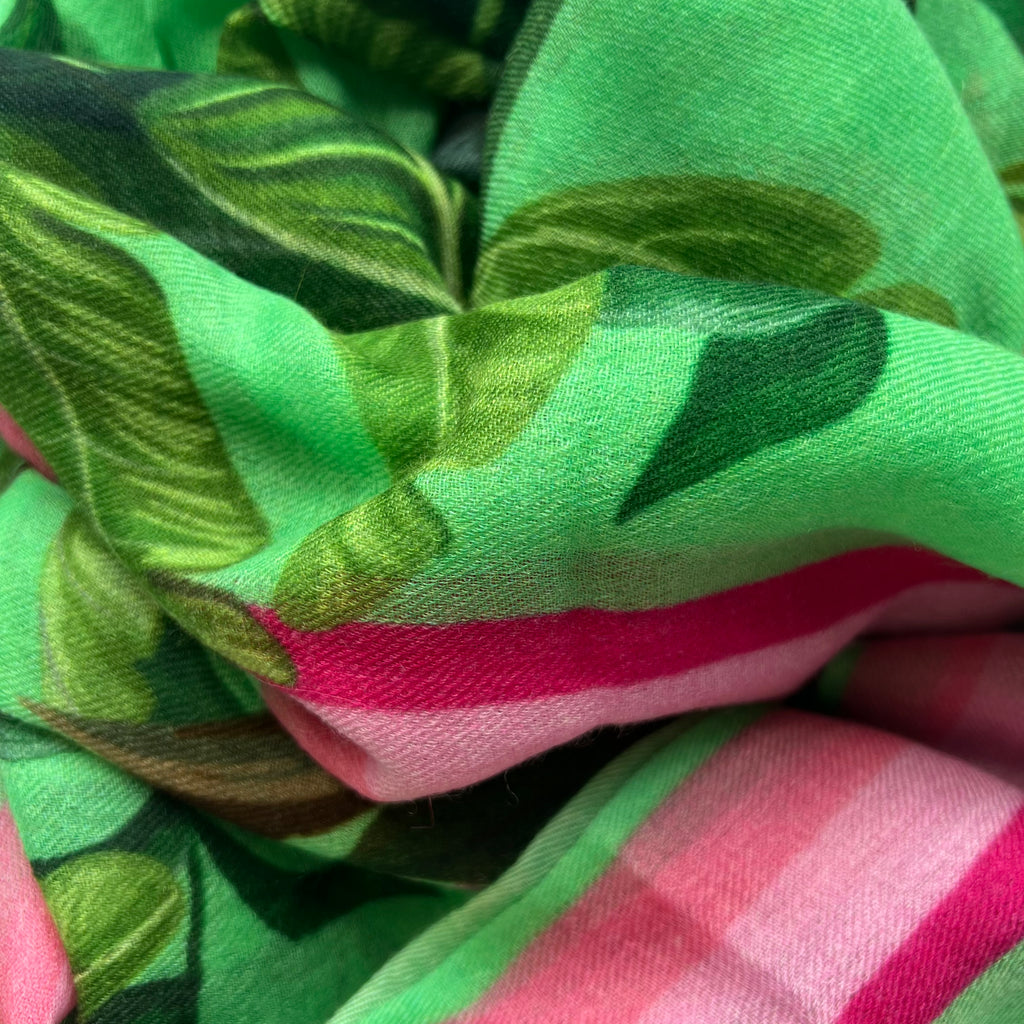 JUNGLE ANIMALS CASHMERE SCARF