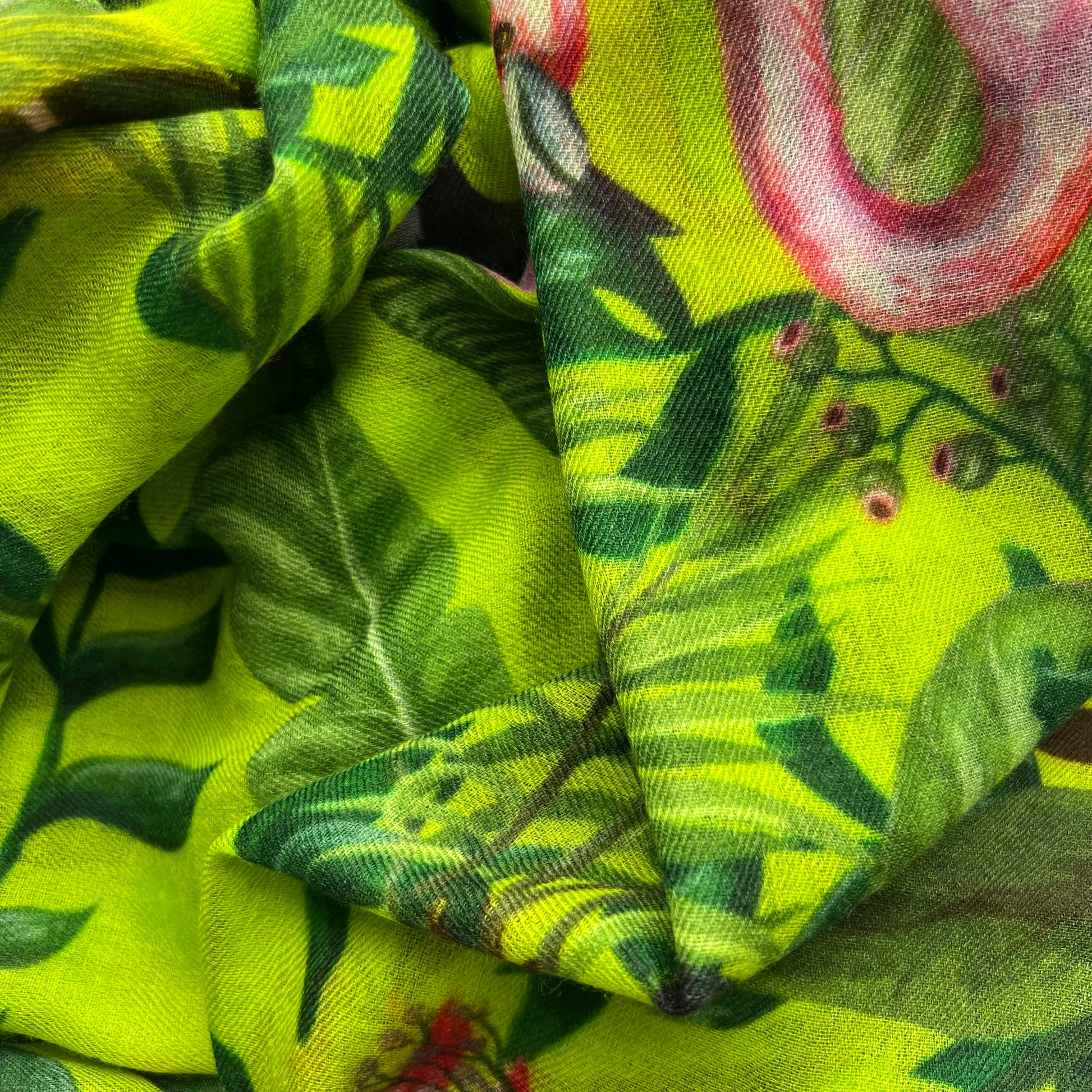 JUNGLE ANIMALS CASHMERE SCARF