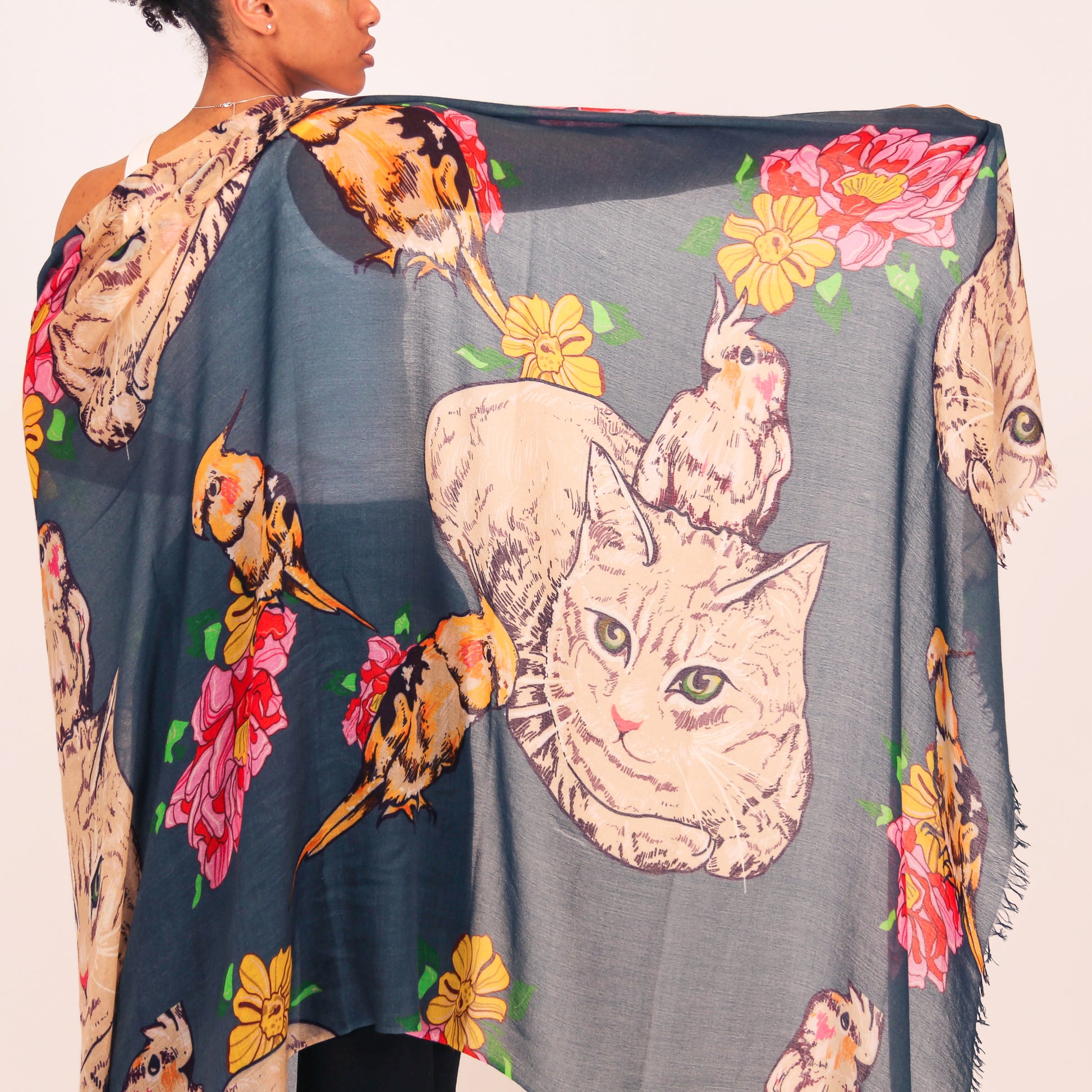 KATZE CASHMERE SCARF