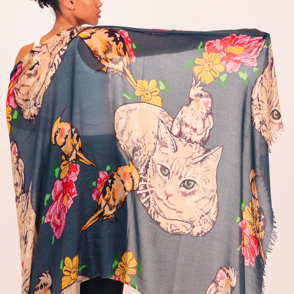 KATZE CASHMERE SCARF