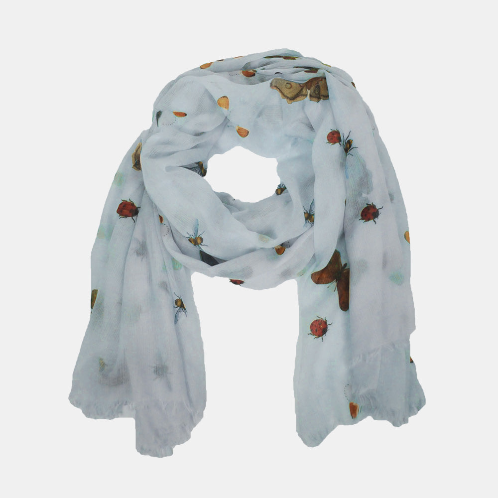 LADYBIRD CASHMERE SCARF