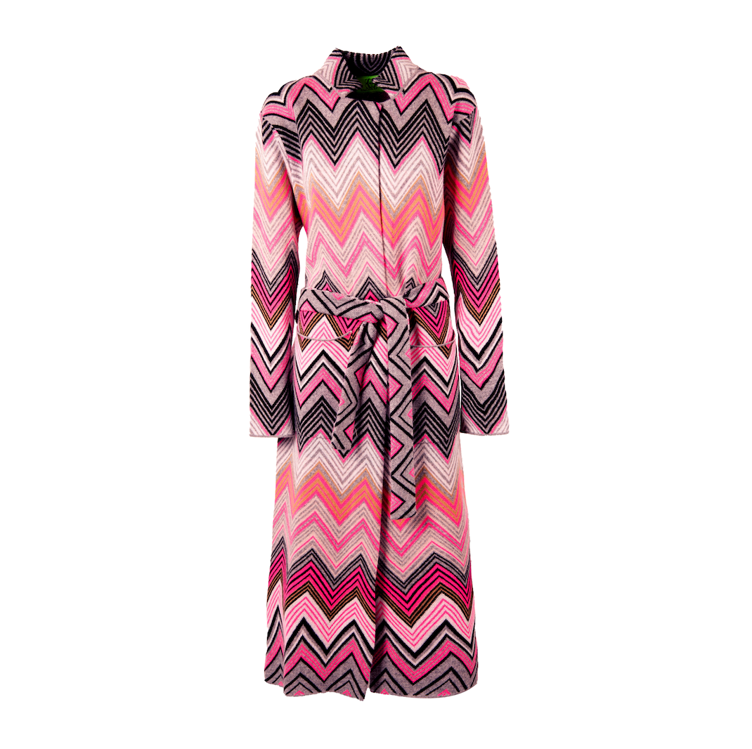 MAISON CARDIGAN - PINK/GREY