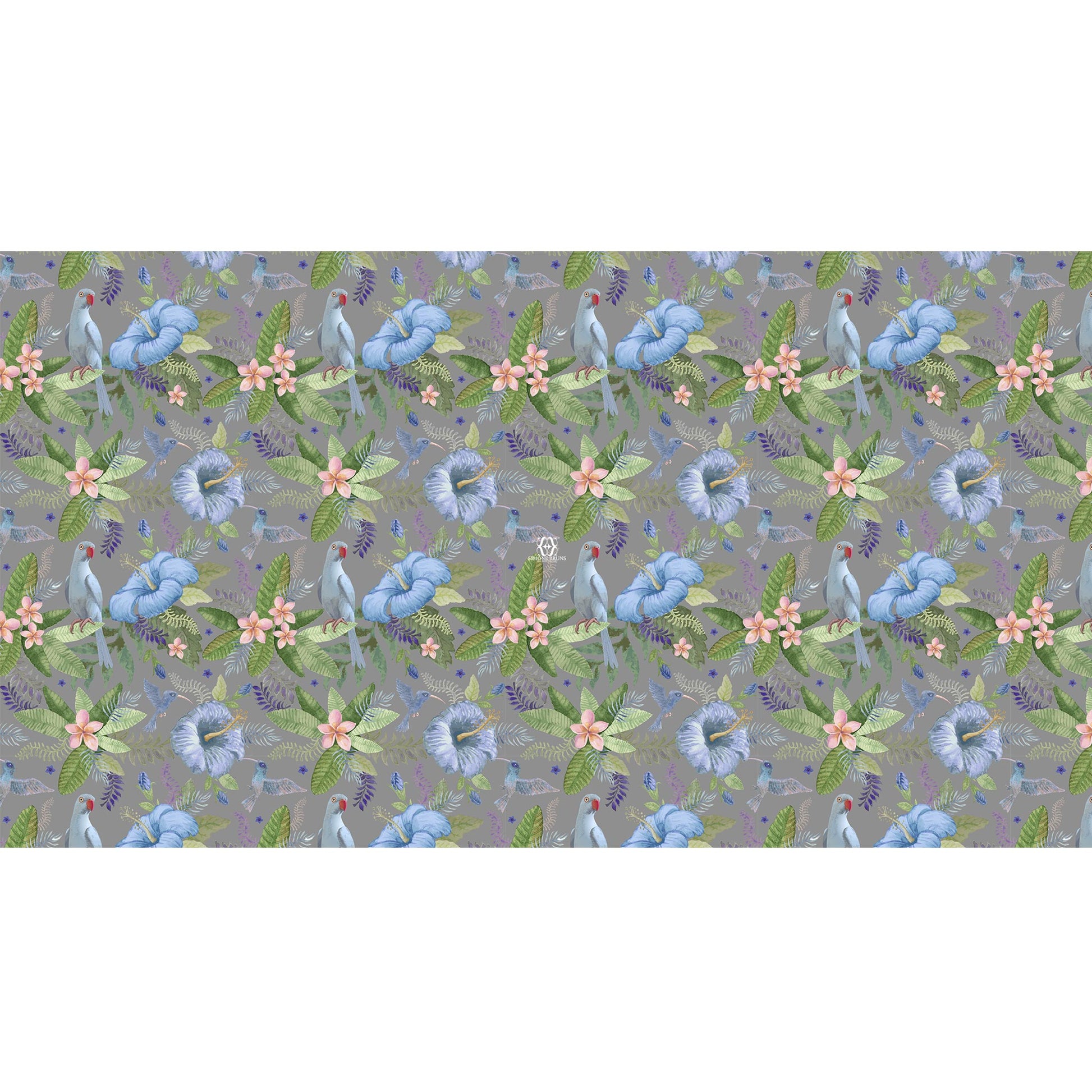 PARROT CASHMERE SCARF