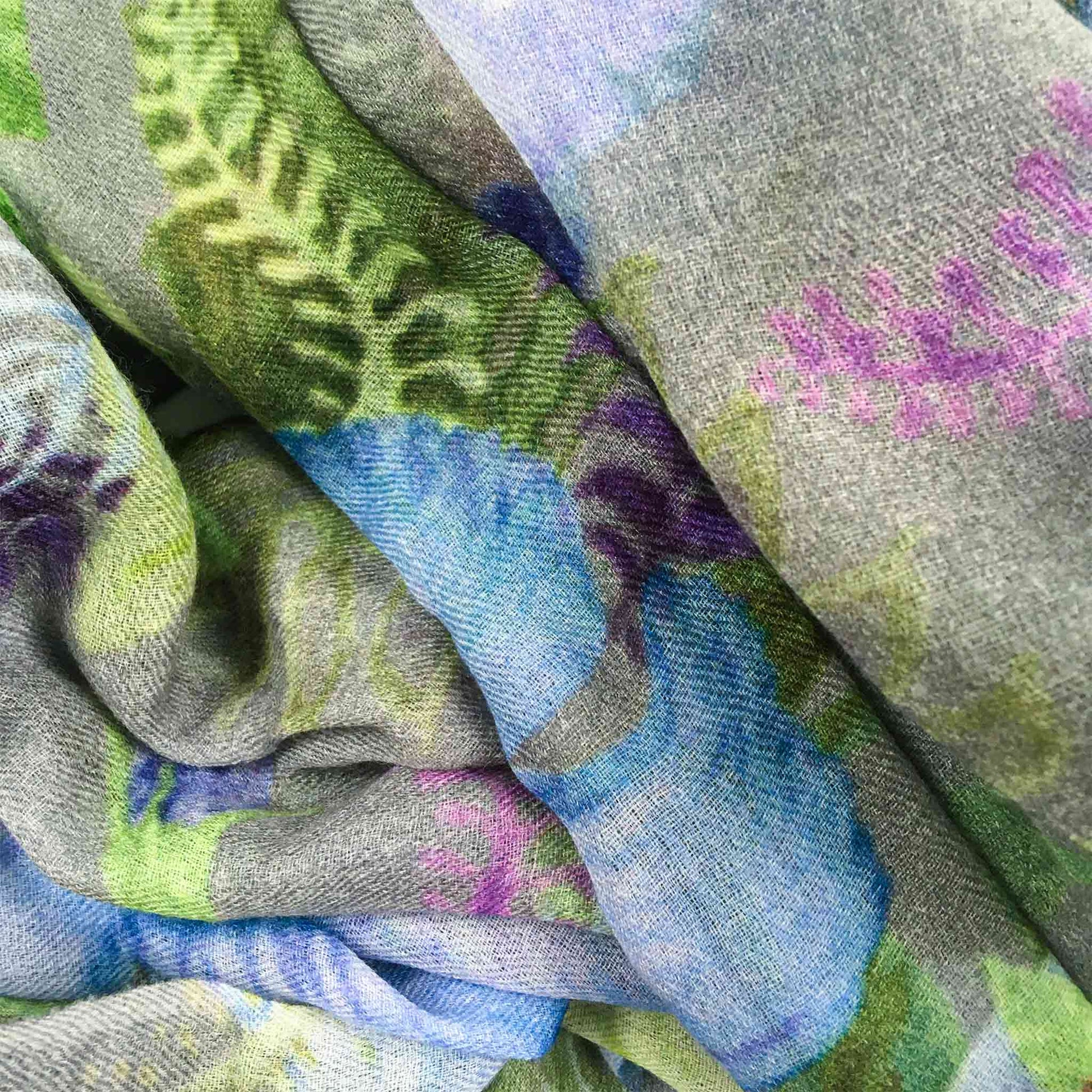 PARROT CASHMERE SCARF