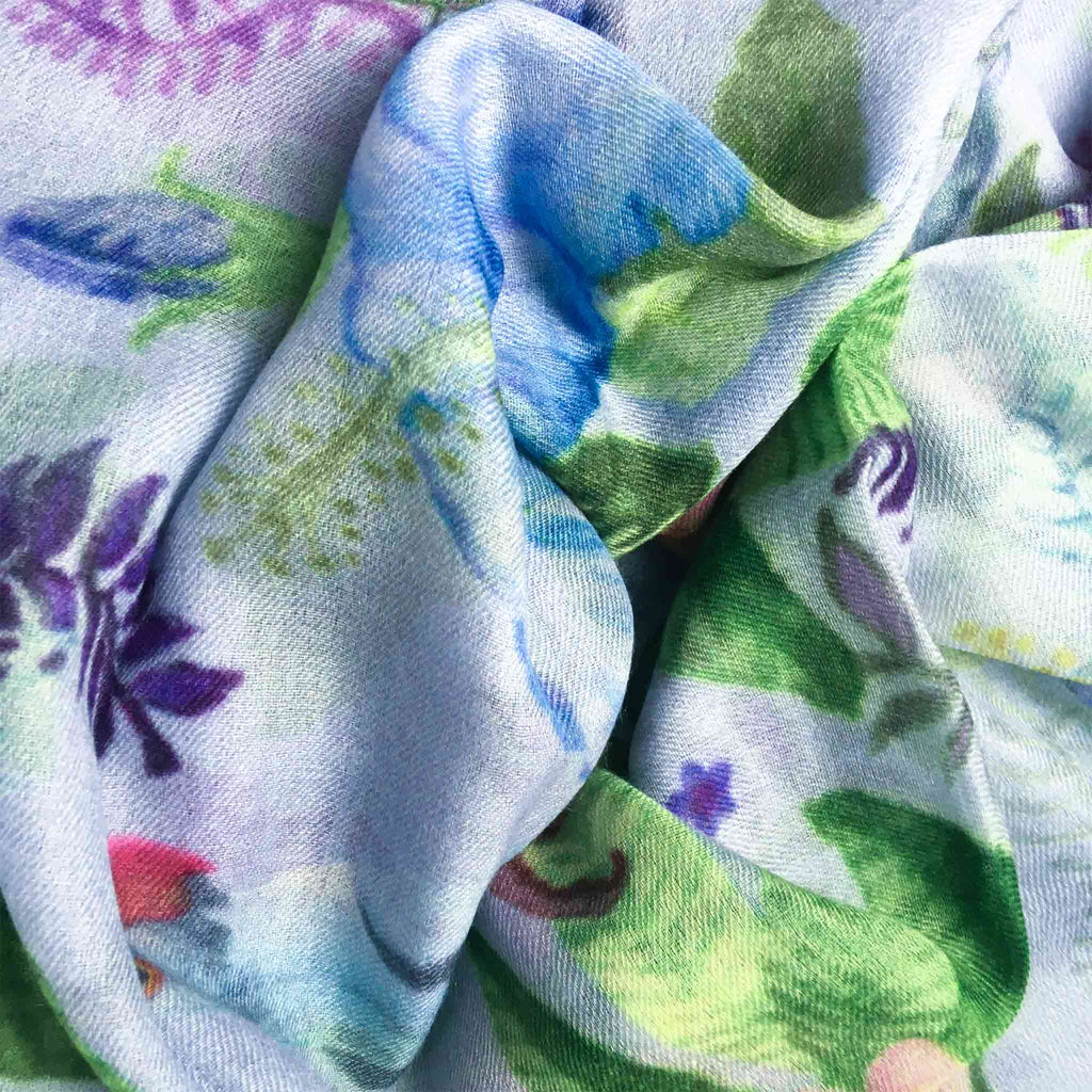 PARROT CASHMERE SCARF