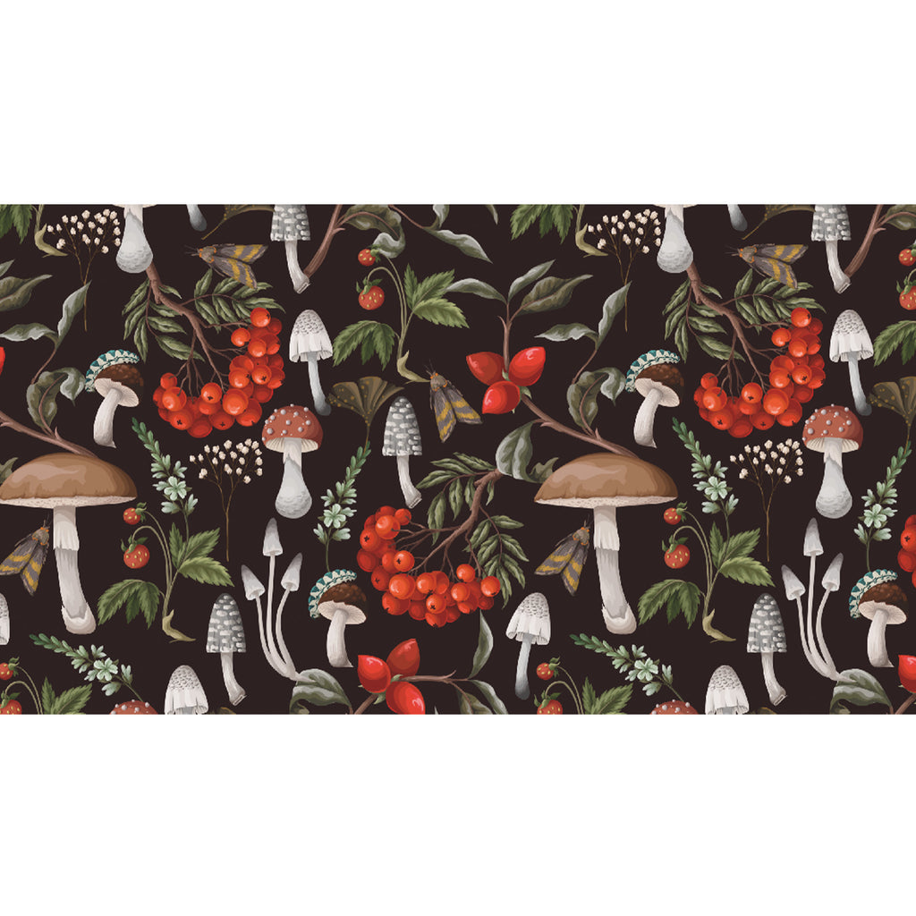 MUSHROOMS CASHMERE SCARF