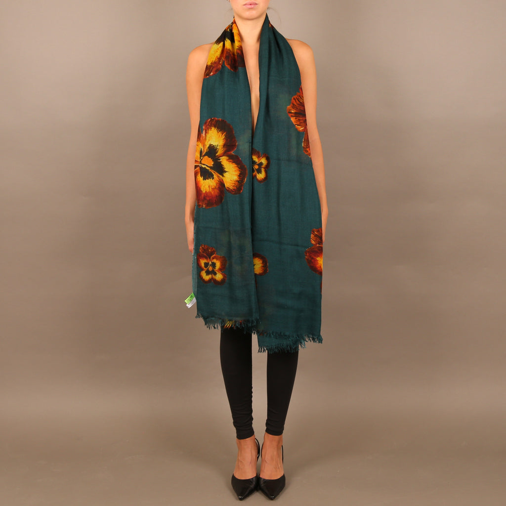 PANSY CASHMERE SCARF