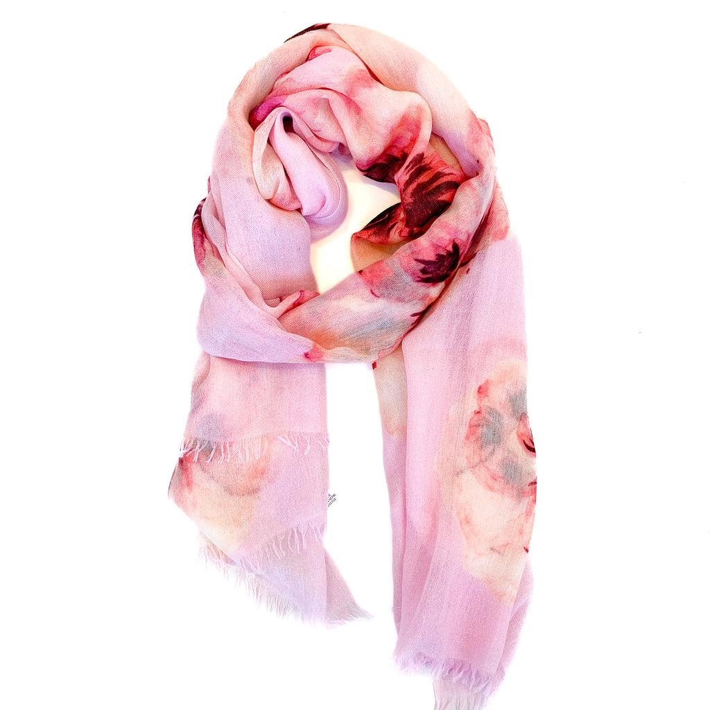 PANSY CASHMERE SCARF