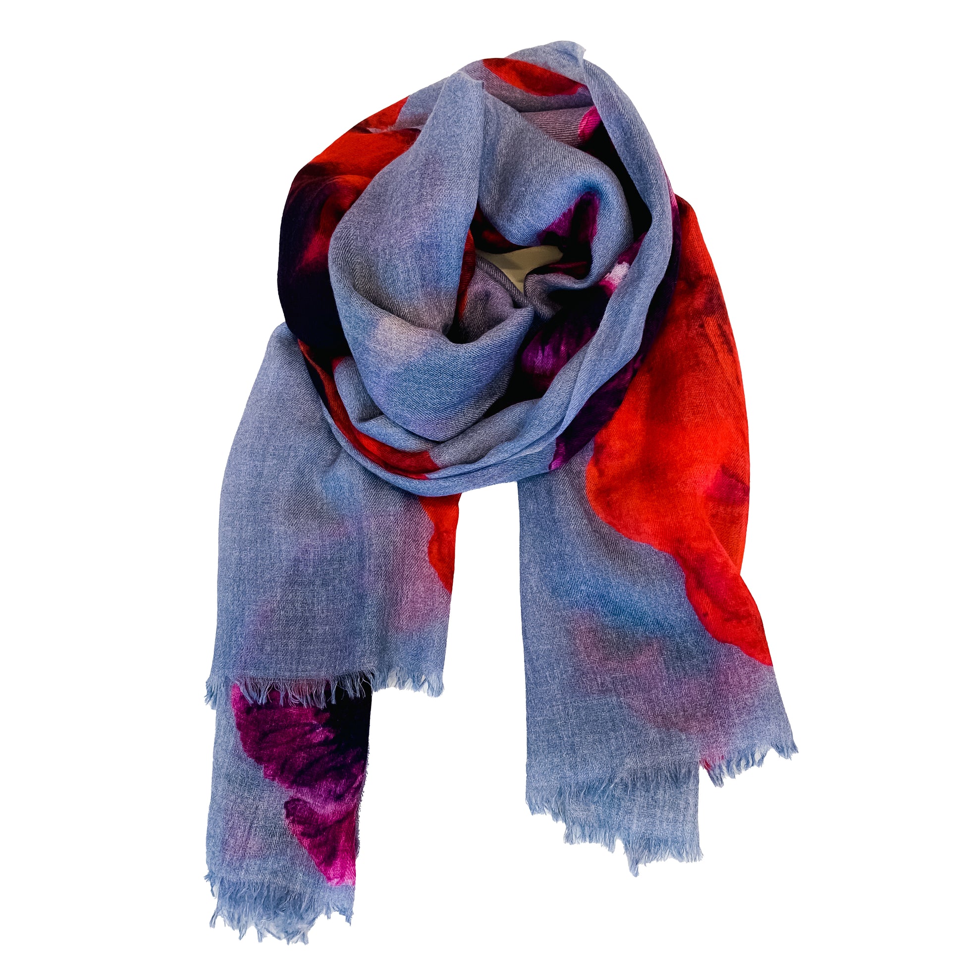 PANSY CASHMERE SCARF
