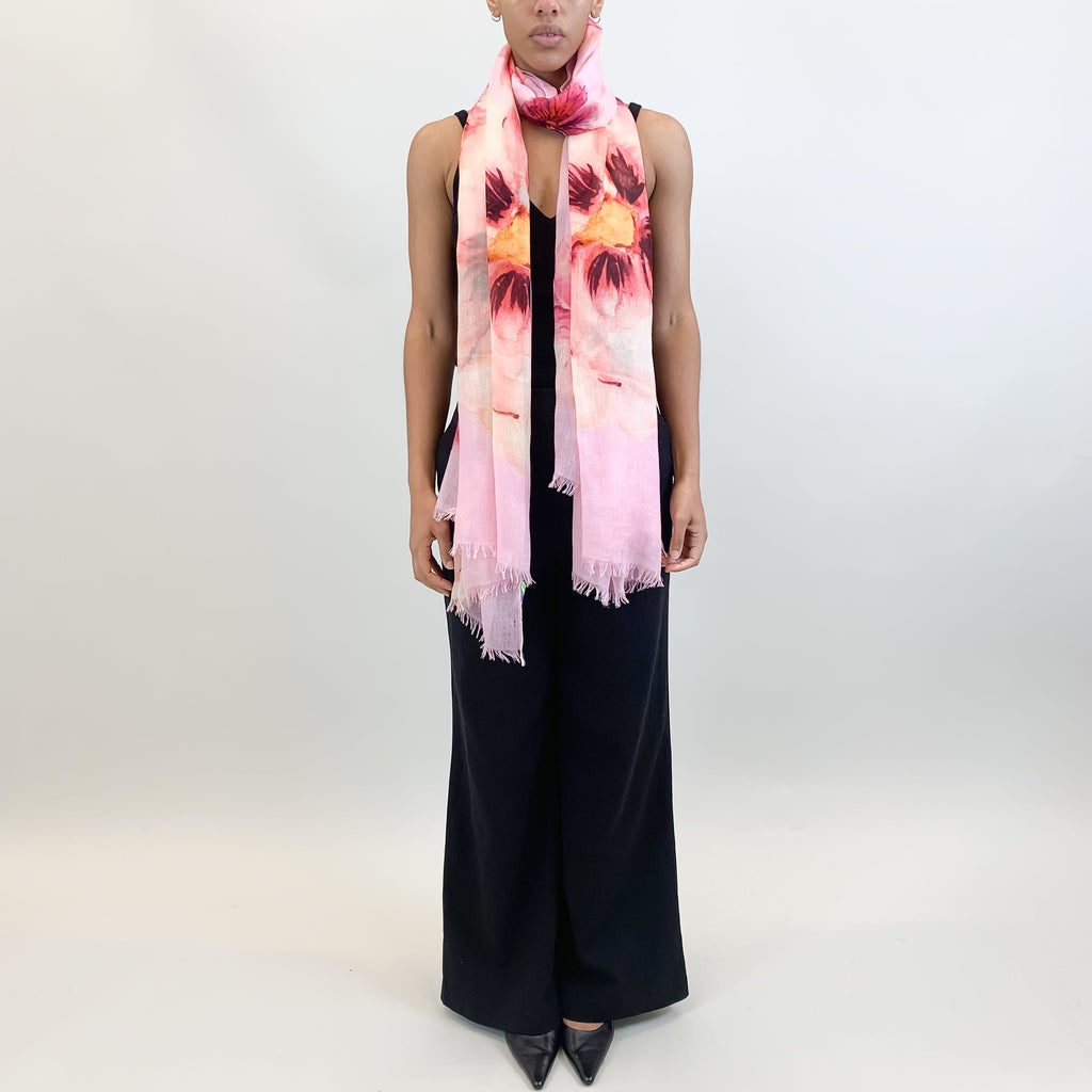 PANSY CASHMERE SCARF