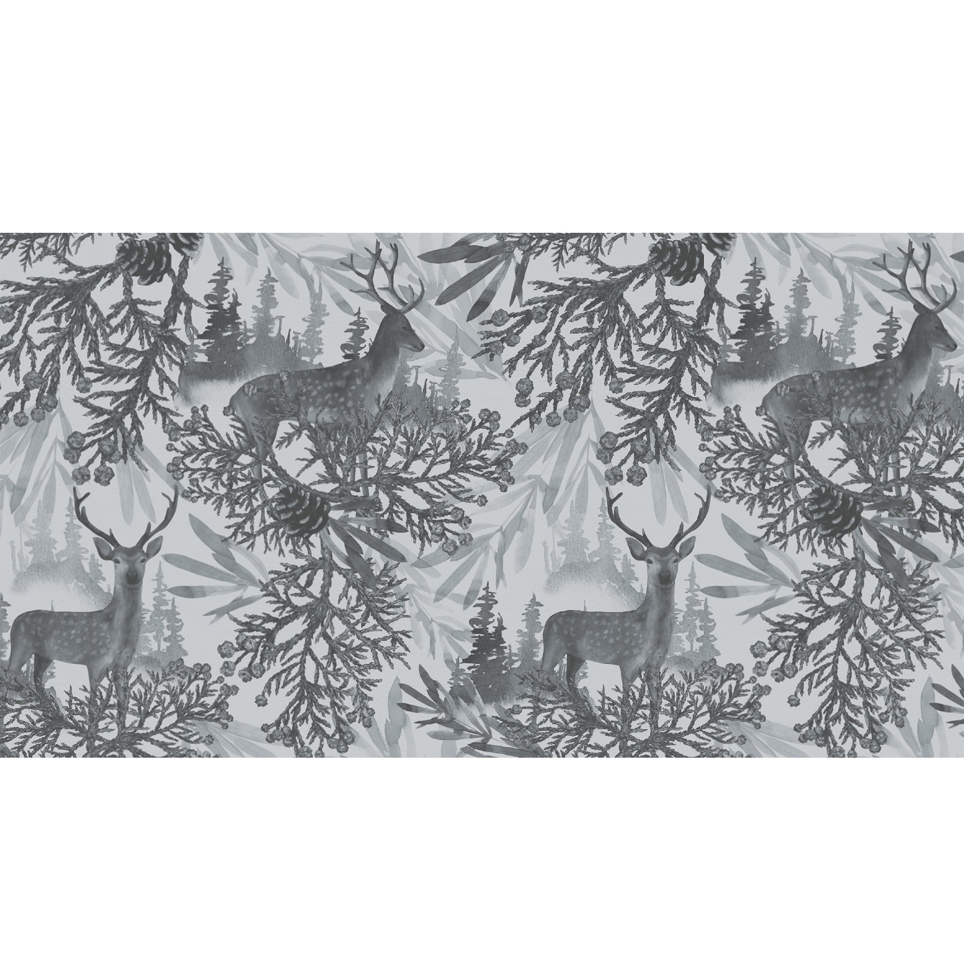 DEER CASHMERE SCARF