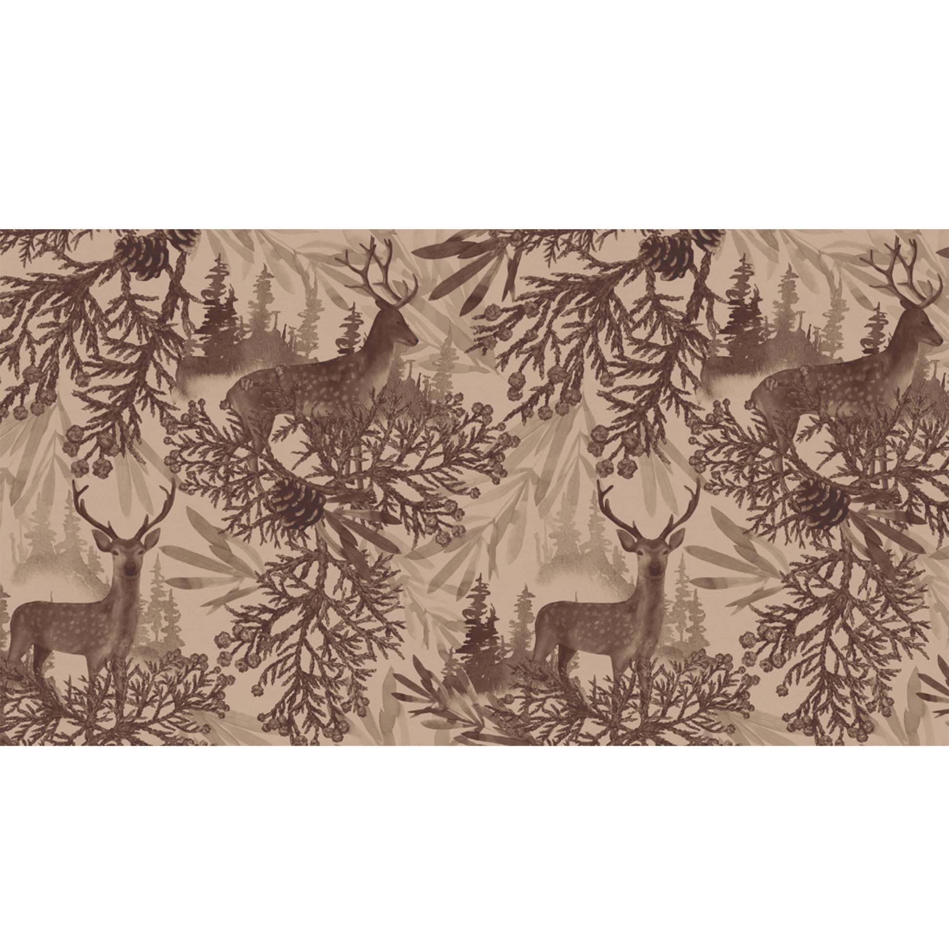 DEER CASHMERE SCARF