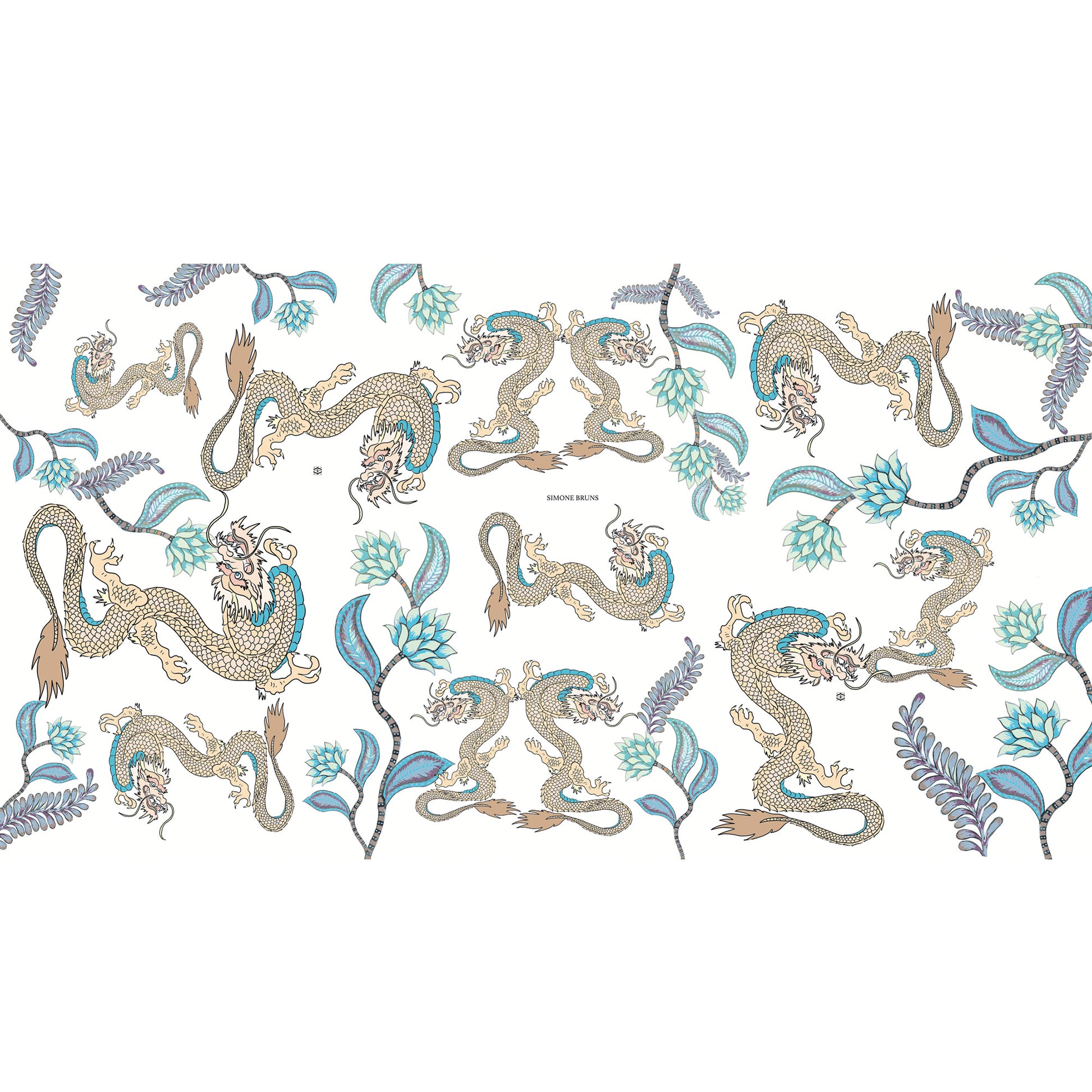 DRAGONALLY CASHMERE SCARF