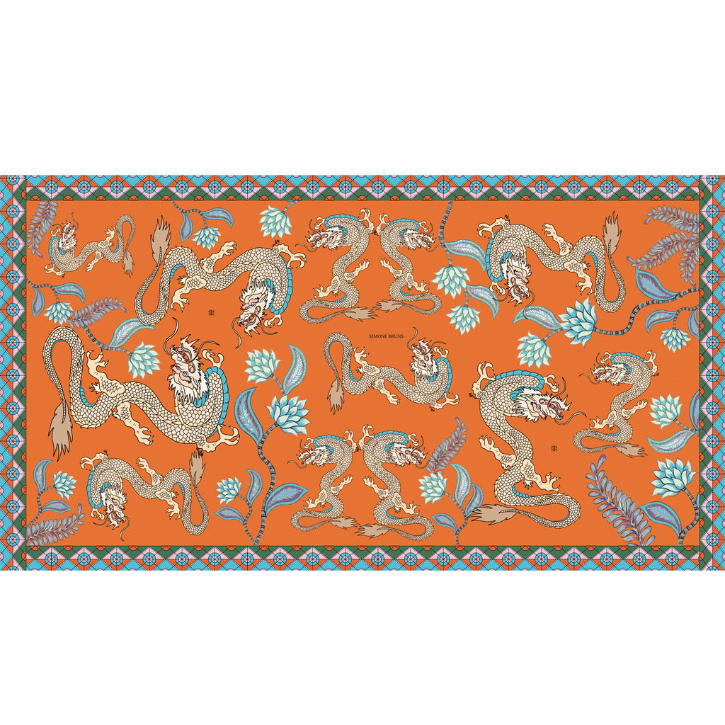 DRAGONALLY CASHMERE SCARF